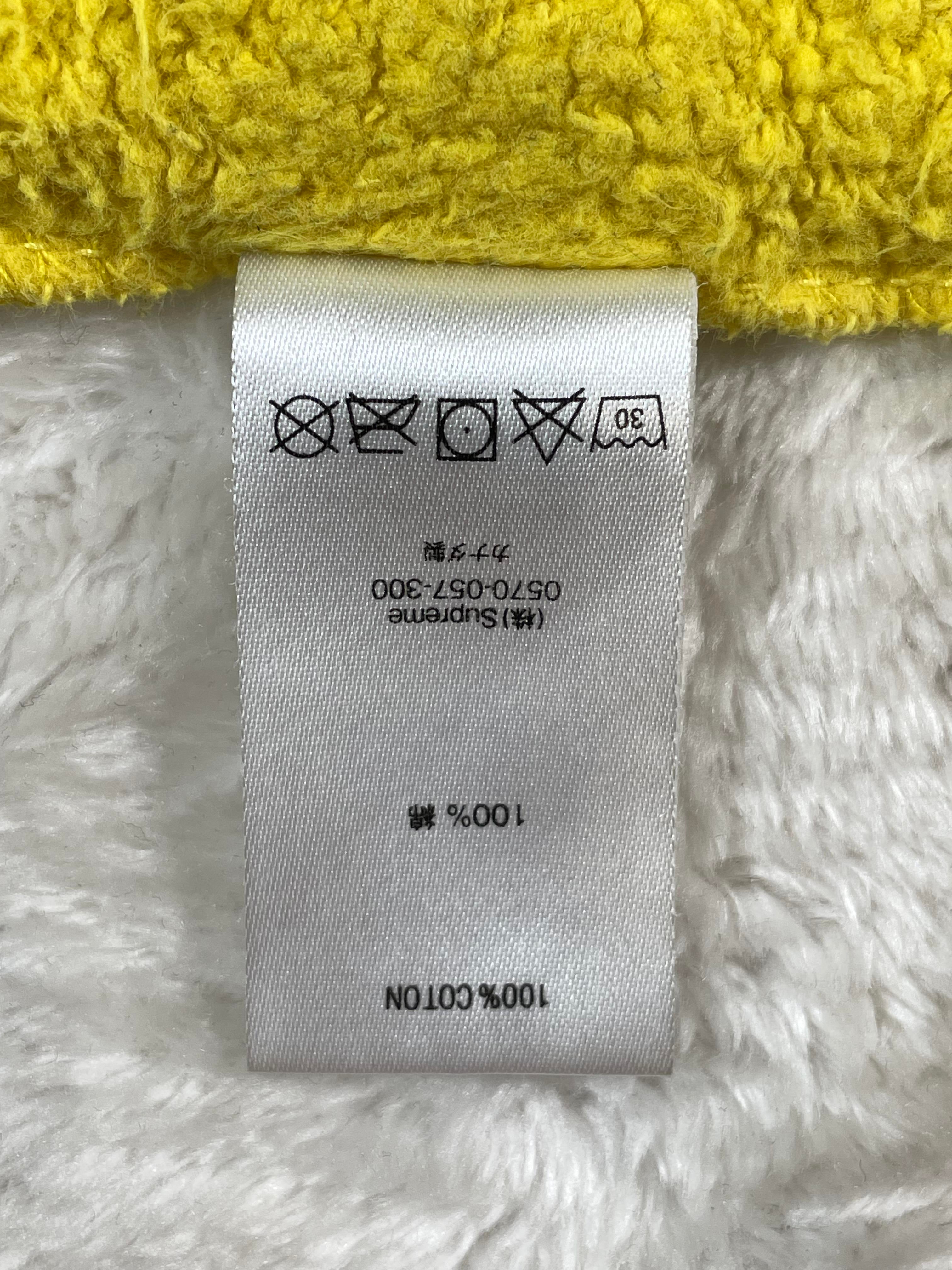 Supreme 'Vampire' Yellow Hoodie