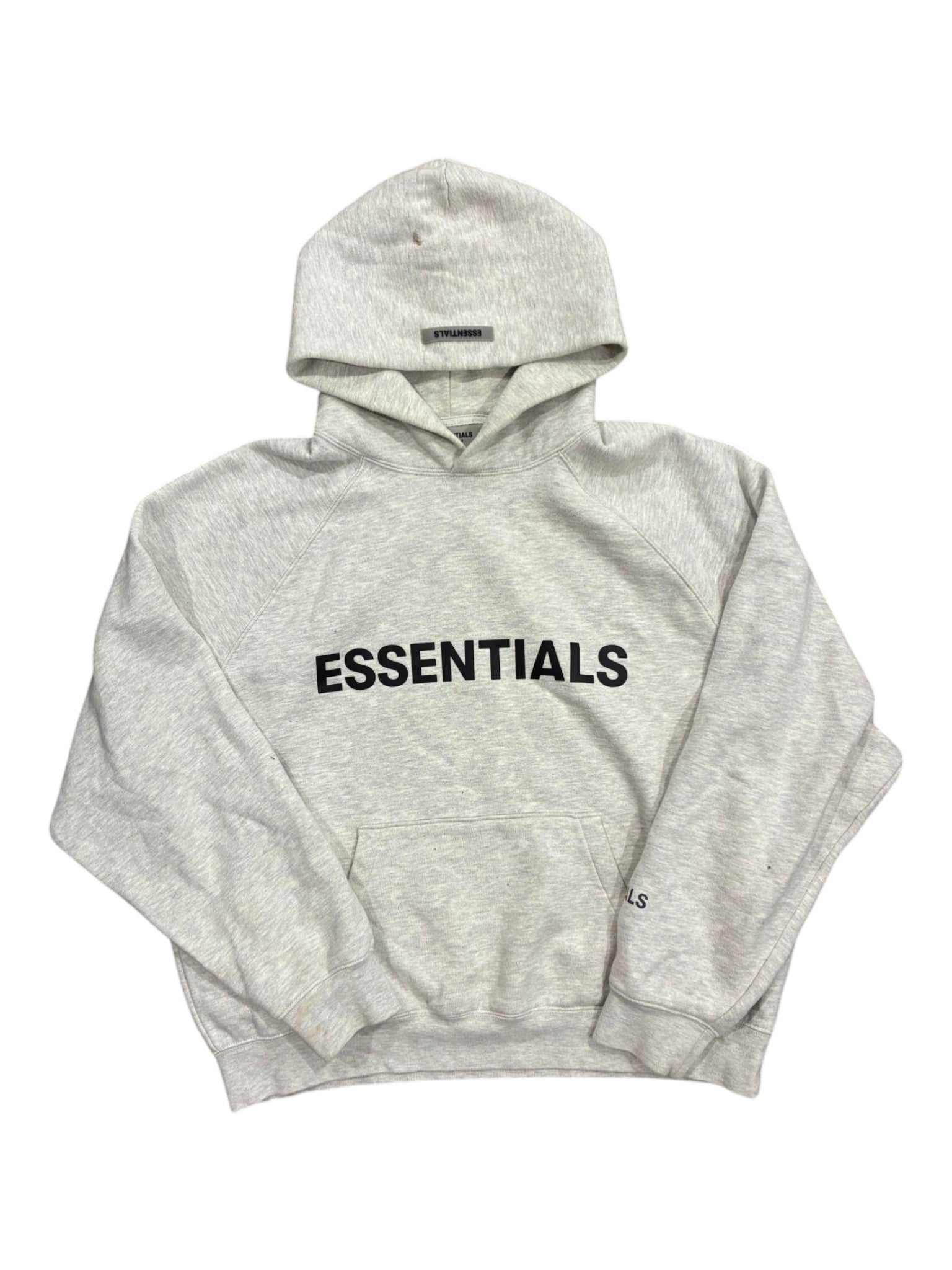 Essentials Light Oatmeal Hoodie