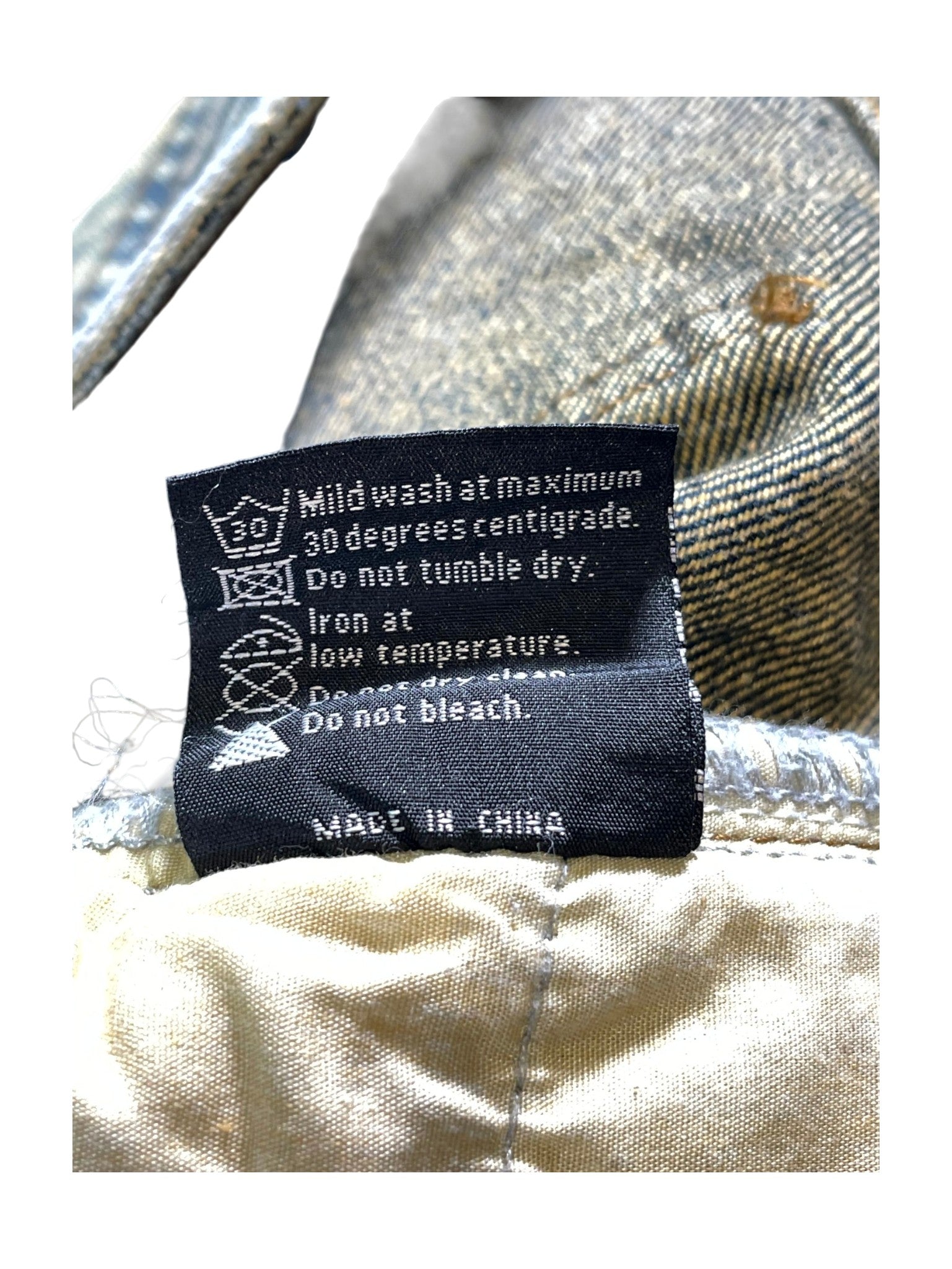 Who Decides War Distressed Rust Wash Jeans