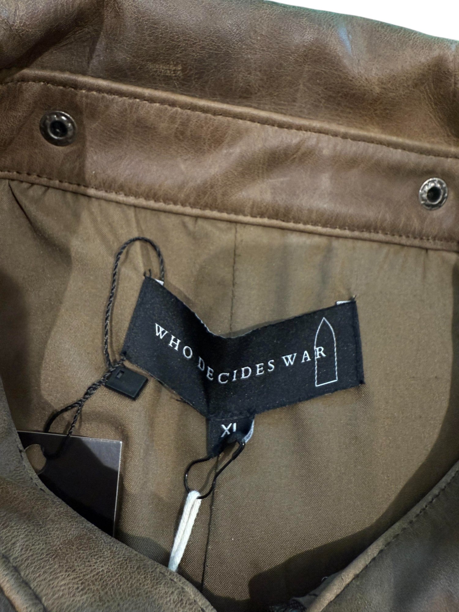 WDW Leather Brown Jacket