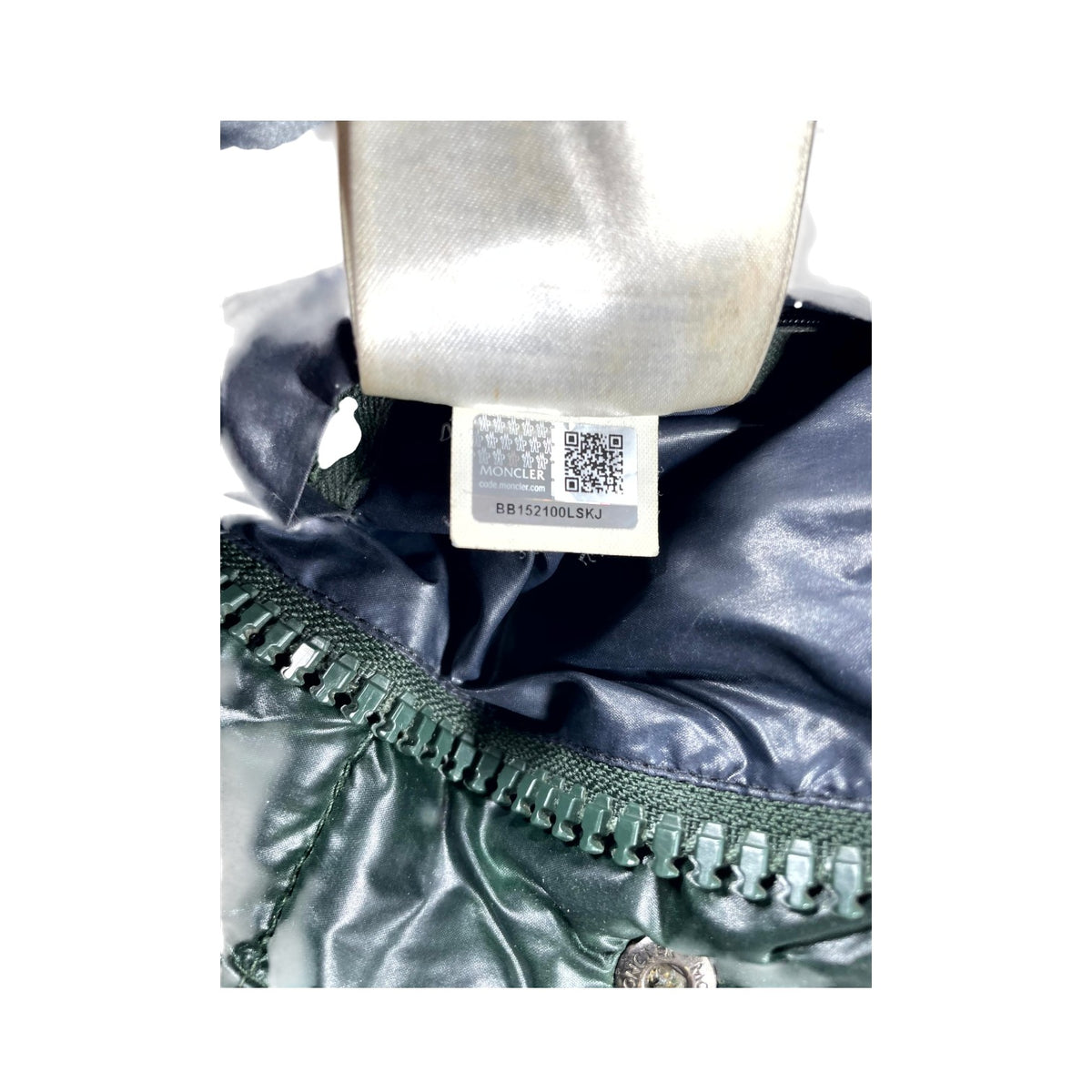 Moncler "Tibb" Gilet Dark Green Puffer Vest