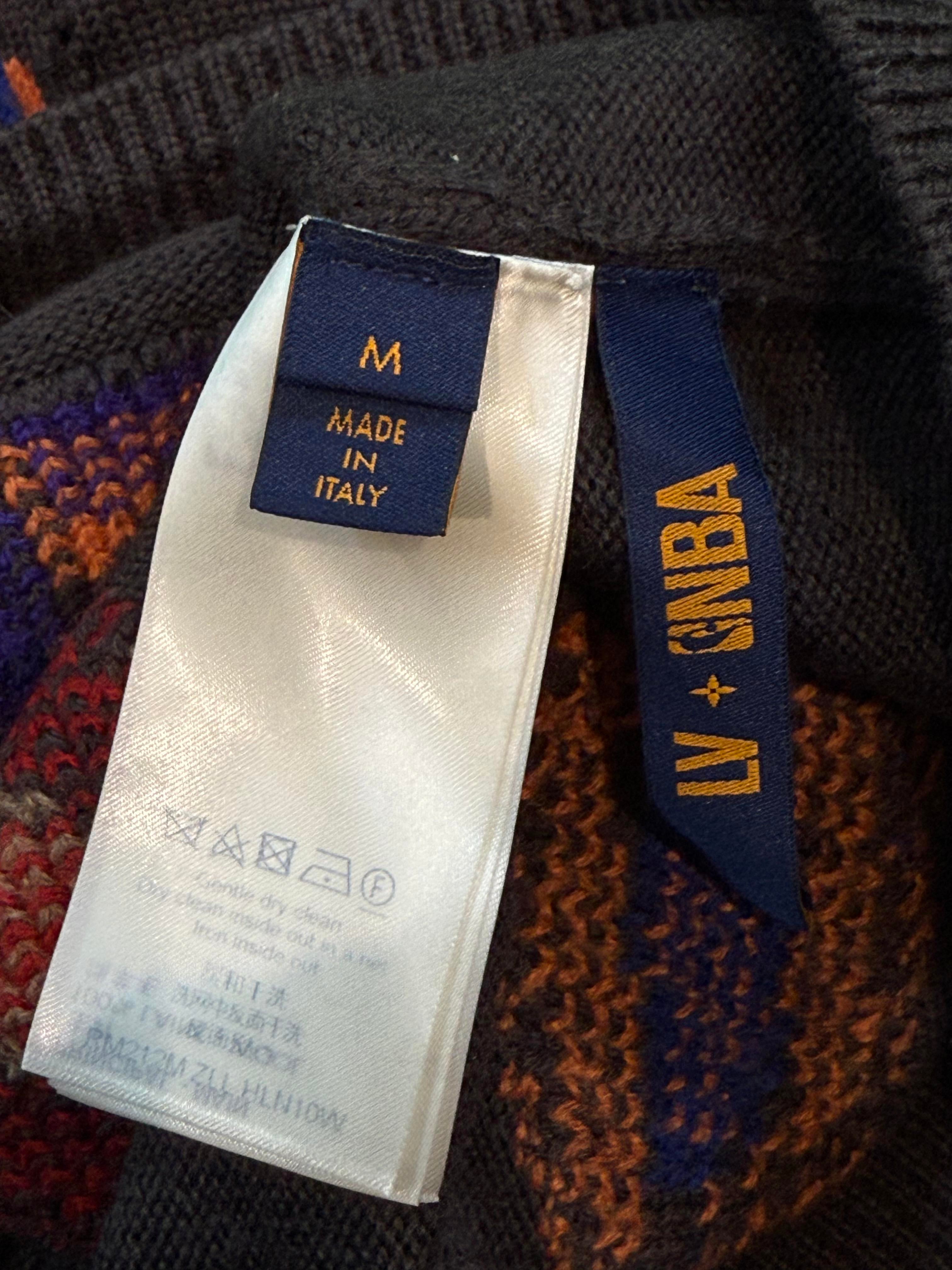 LV x NBA Knit Brown Multi Sweater