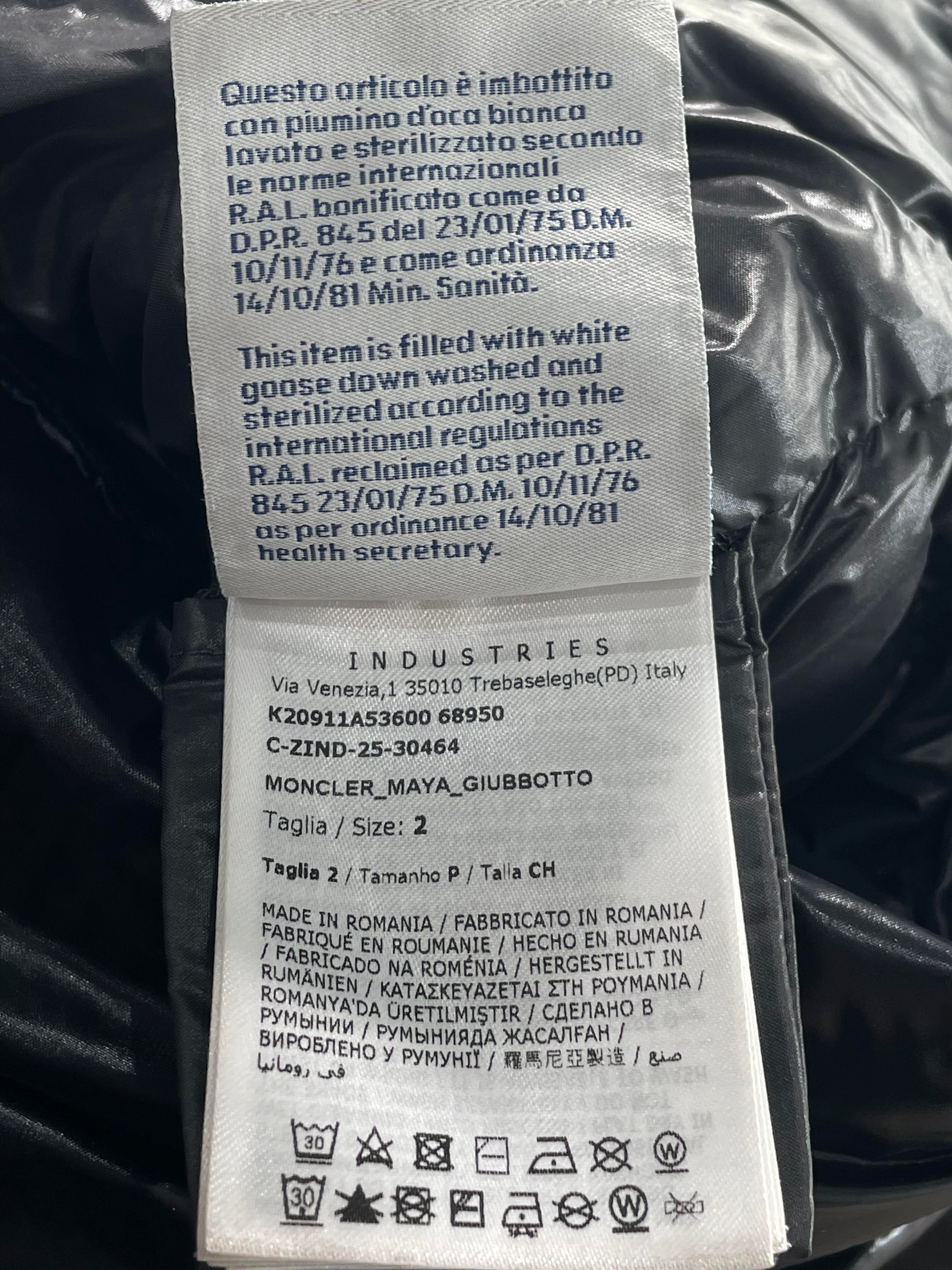 Moncler Maya Black Jacket