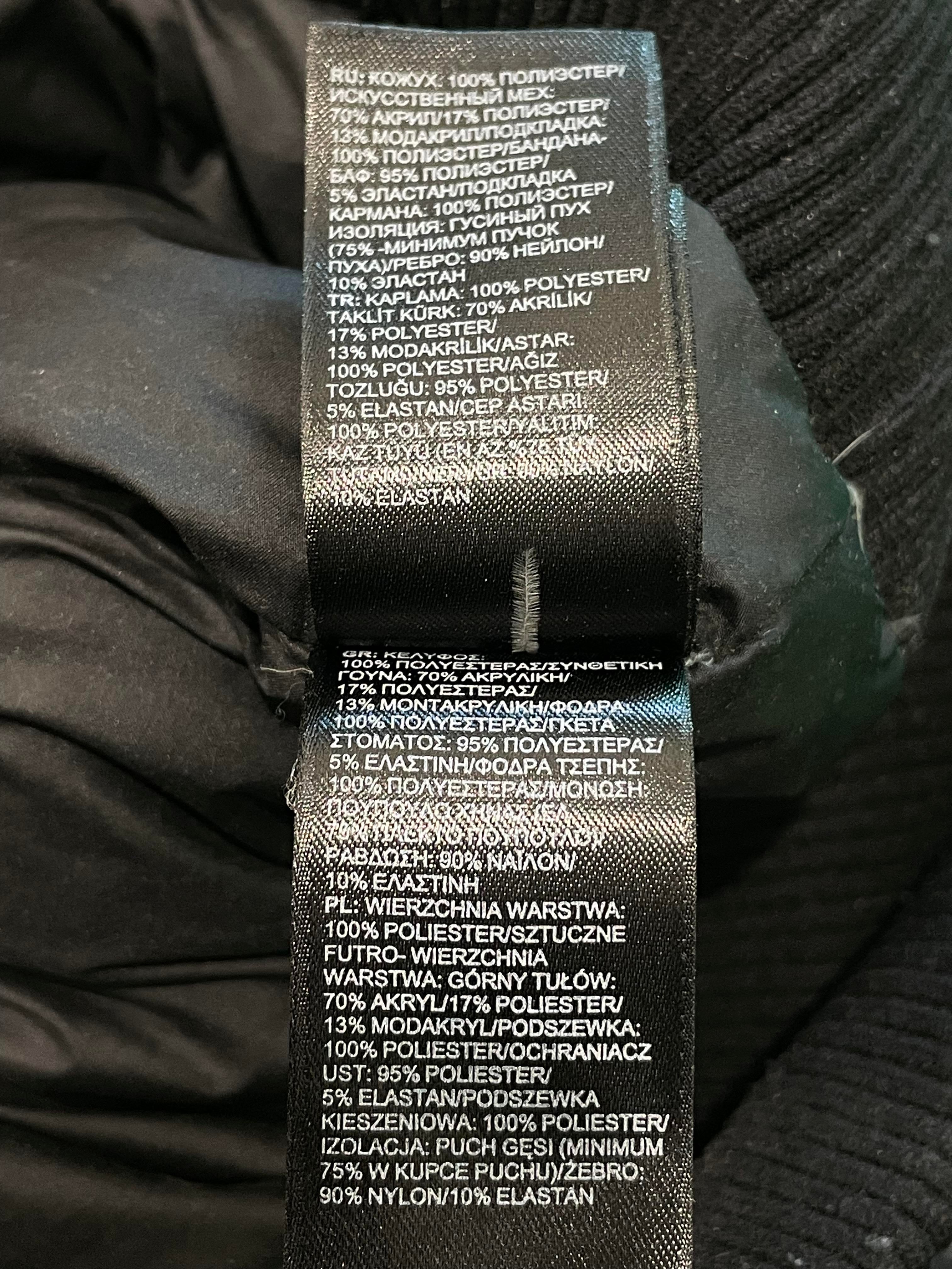 The North Face Fur Bomber Black Coat