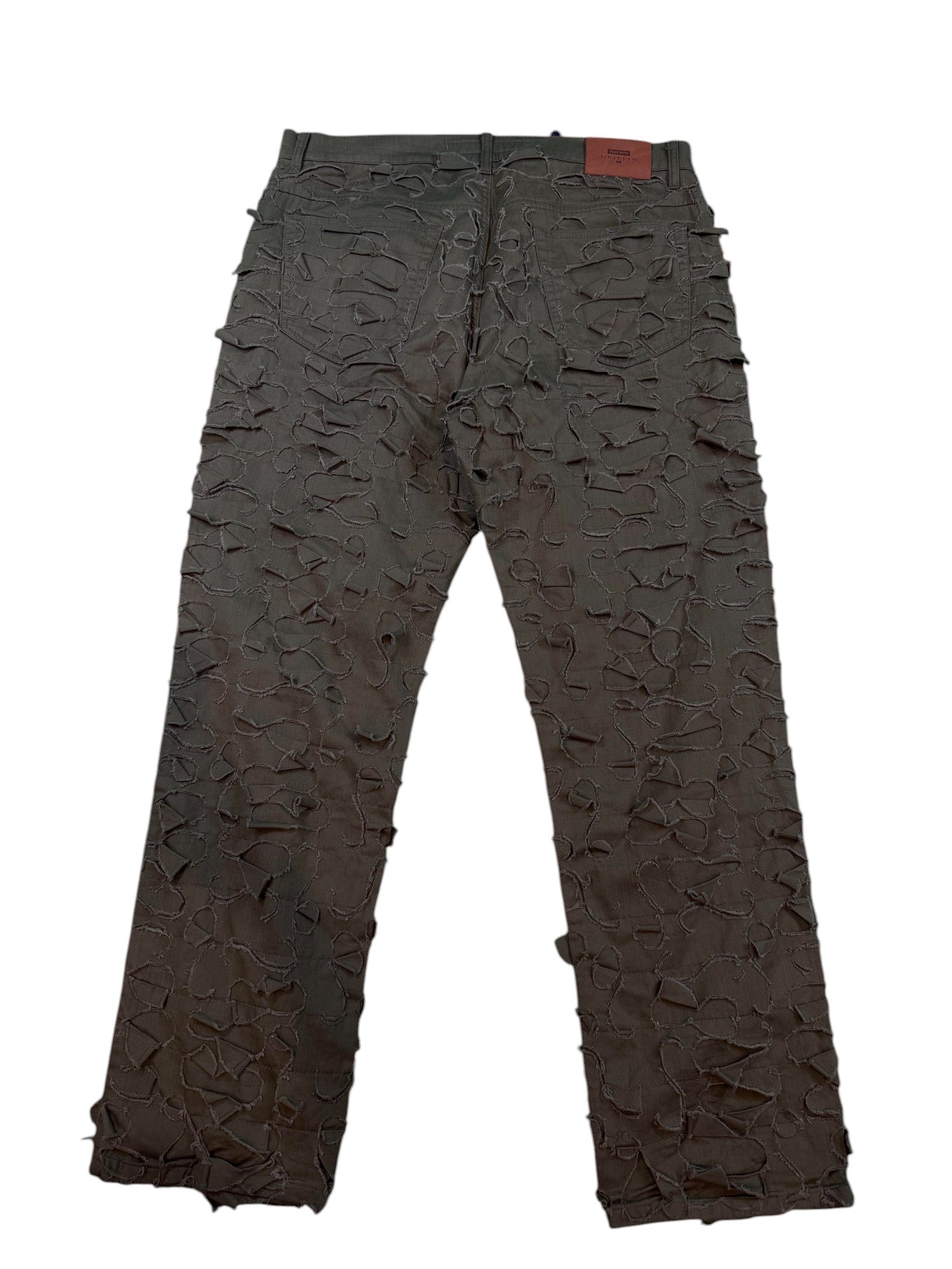 Supreme Griffin Denim Olive Jeans
