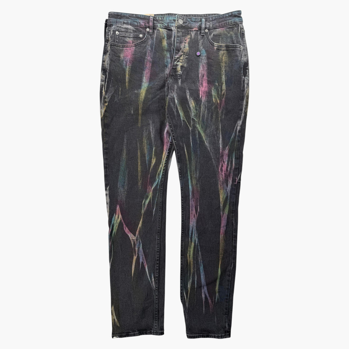 Ksubi Multi Tie Dye Black Wash Jeans