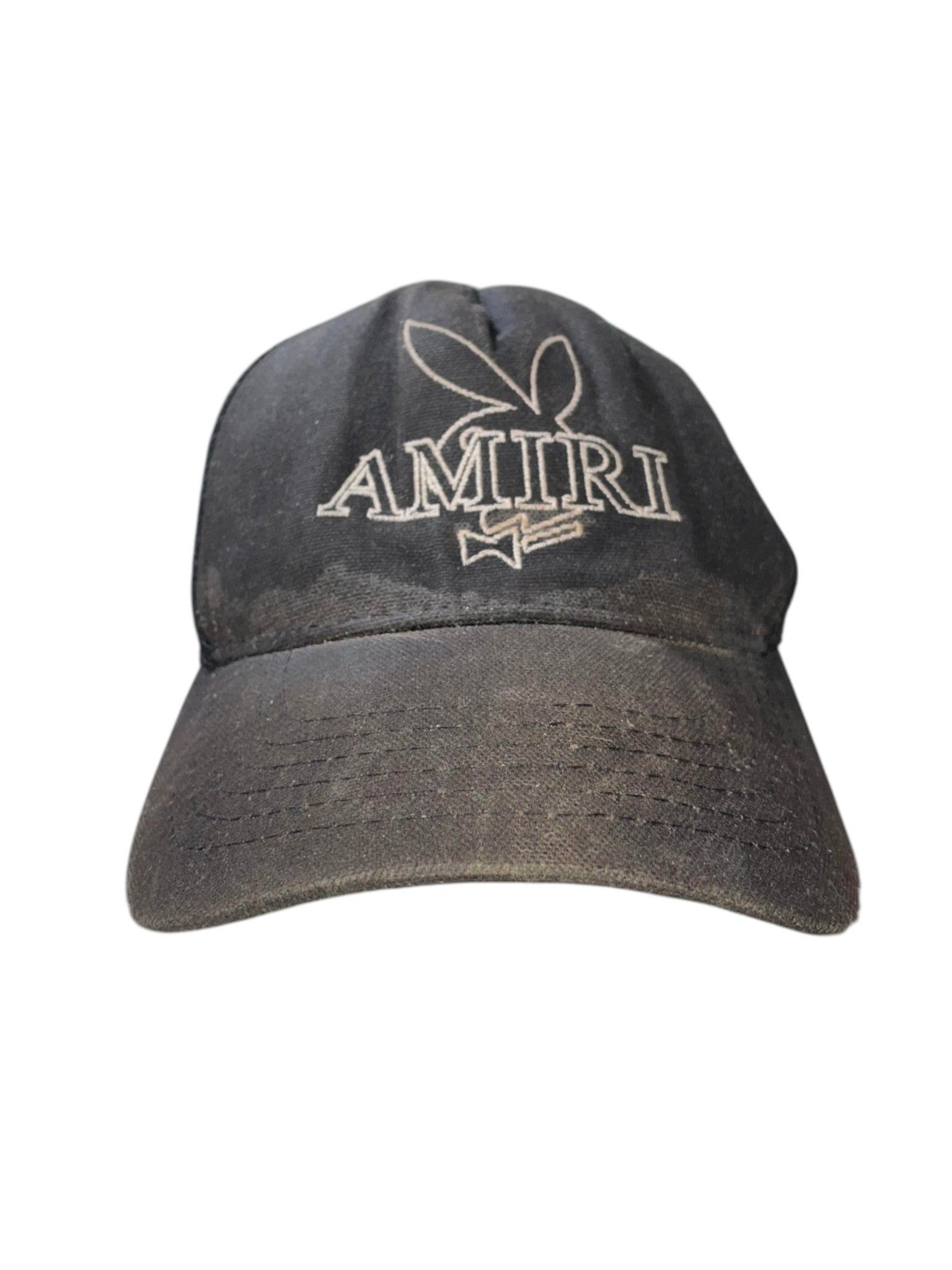 Amiri 'Playboy' Black Trucker Hat
