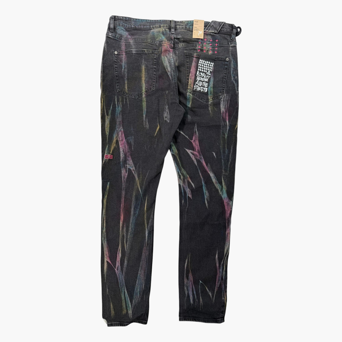 Ksubi Multi Tie Dye Black Wash Jeans