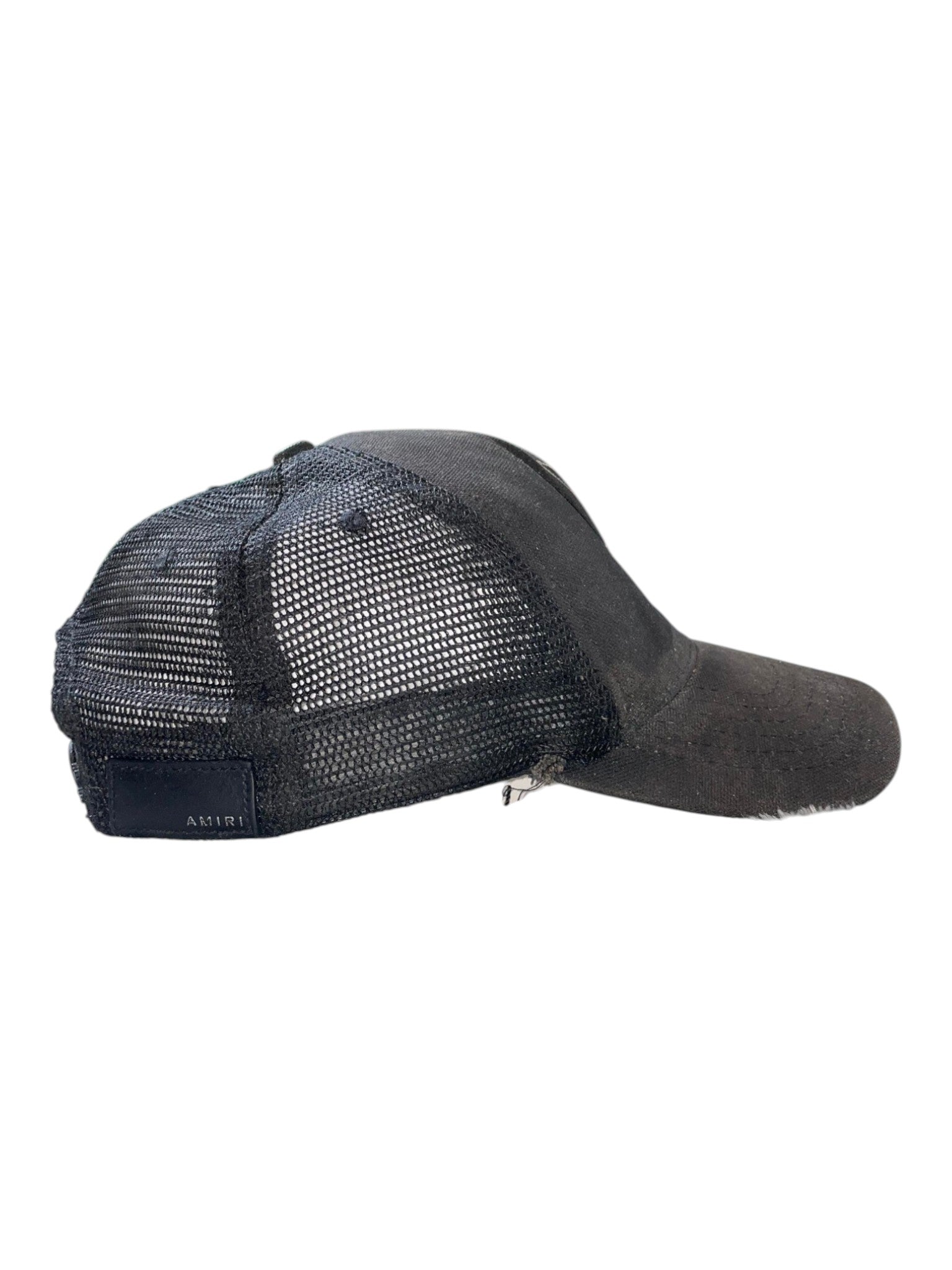 Amiri 'Playboy' Black Trucker Hat