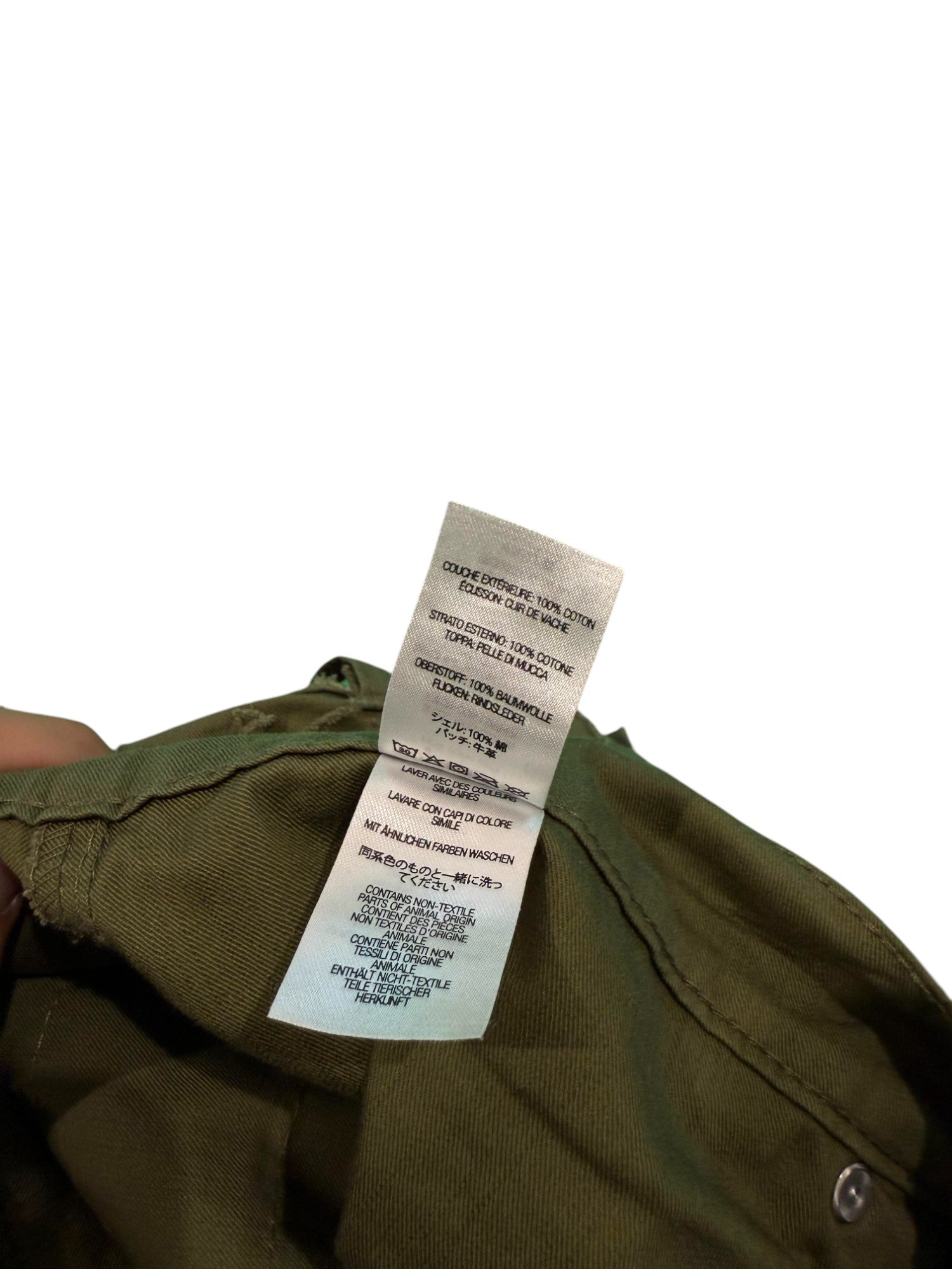 Supreme Griffin Denim Olive Jeans