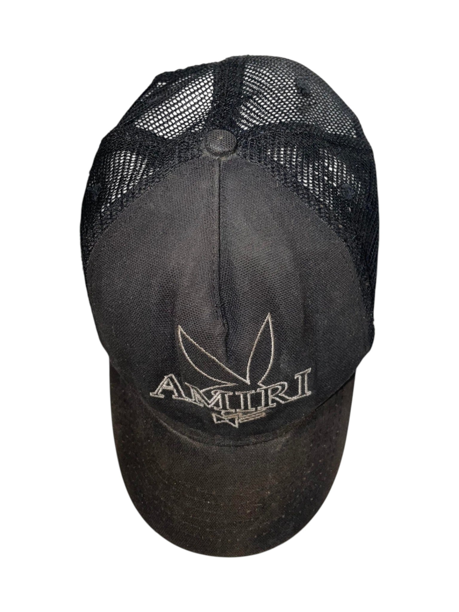 Amiri 'Playboy' Black Trucker Hat