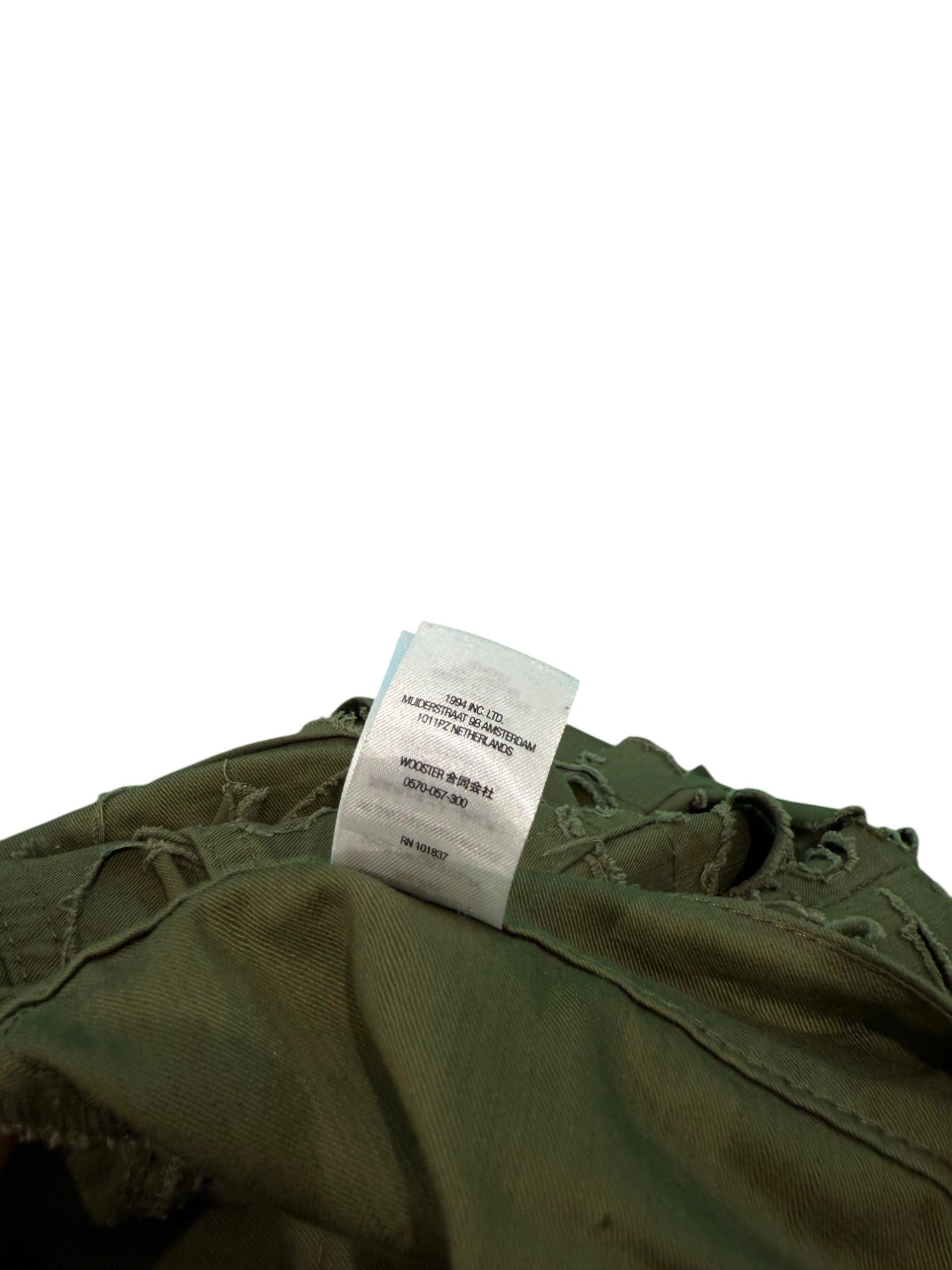 Supreme Griffin Denim Olive Jeans