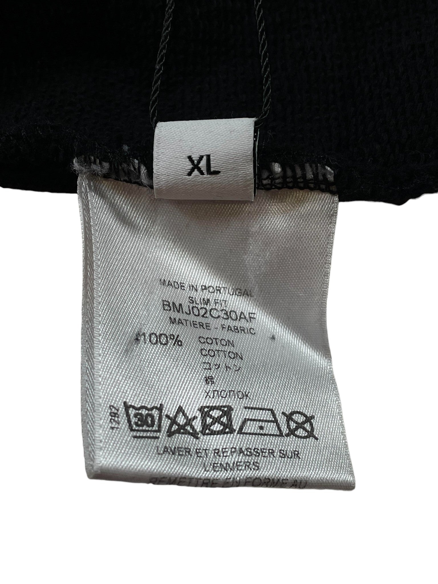 Givenchy Paris Black & Cream Crewneck