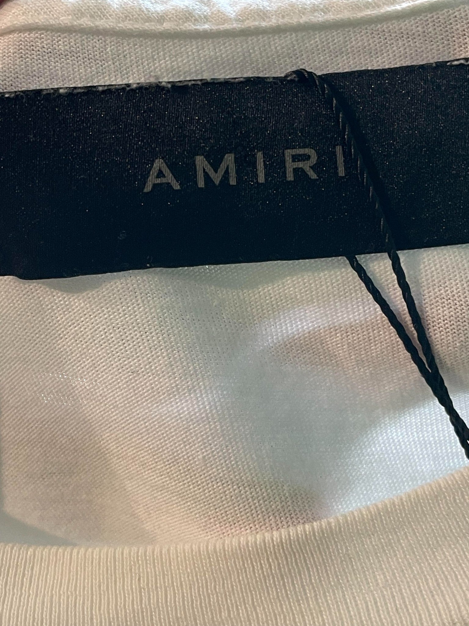 Amiri 'Floral Core Logo' White Tee