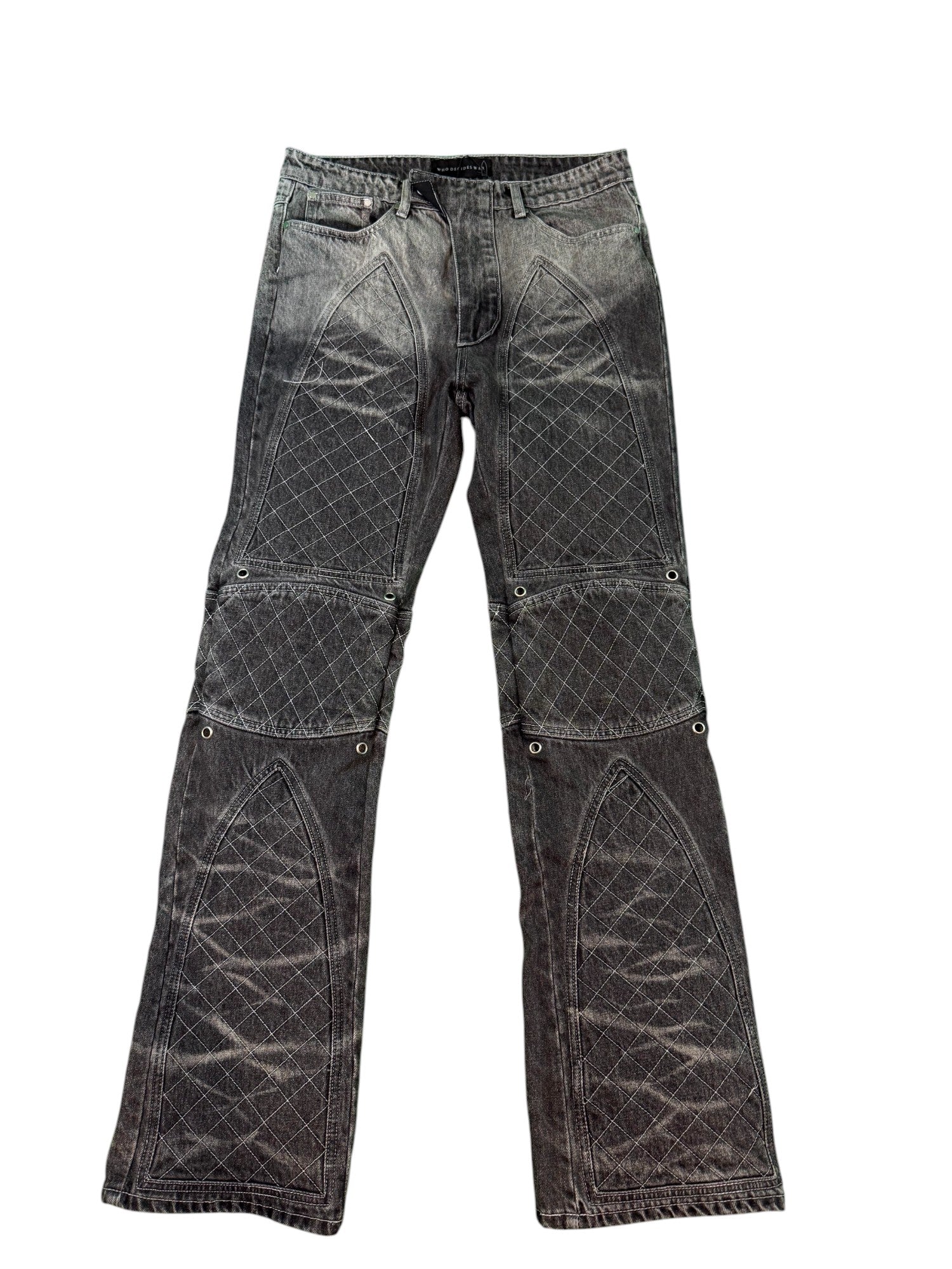 WDW "Arch Netted" Grey Jeans