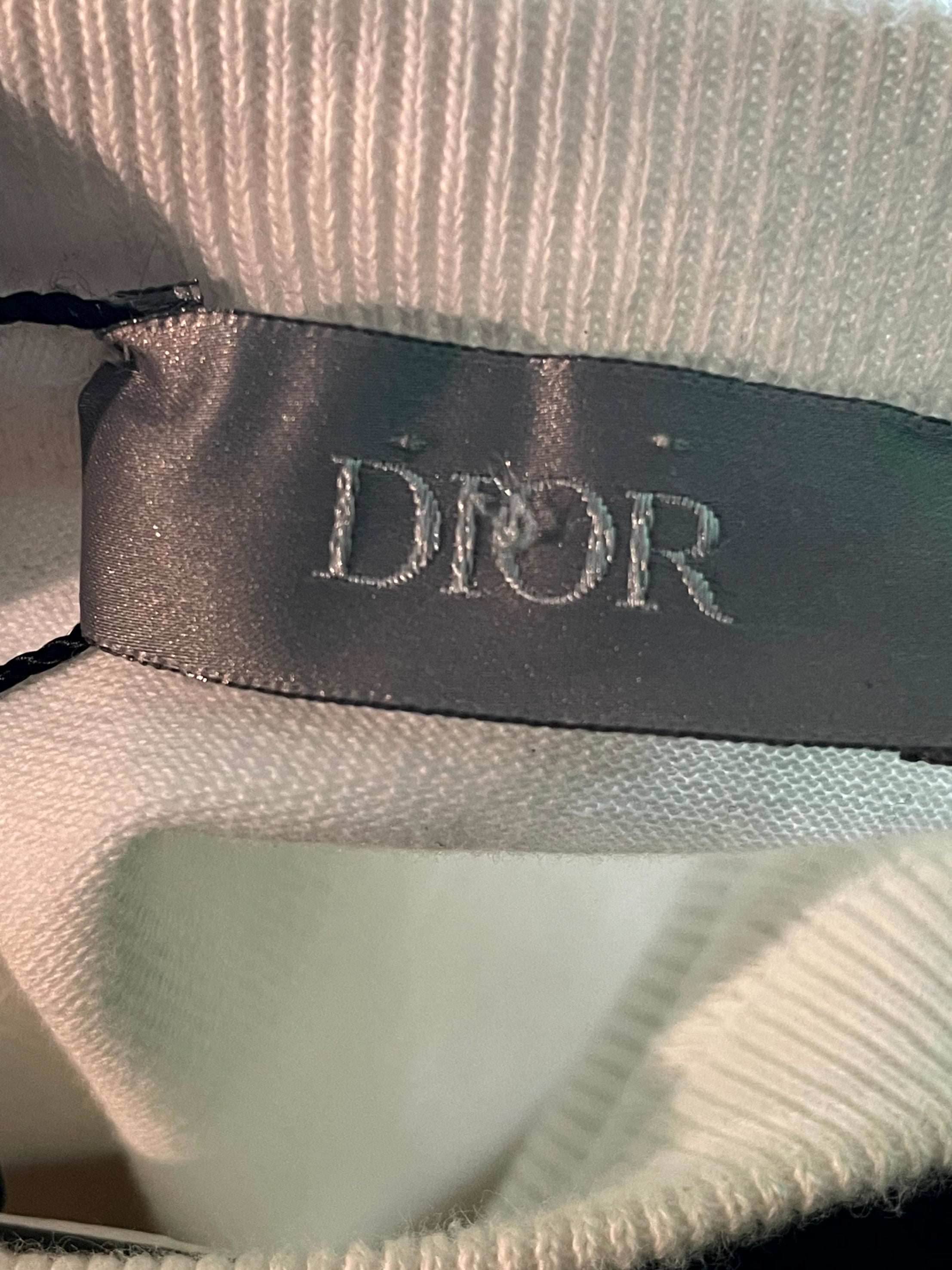 Dior Floral White Tee