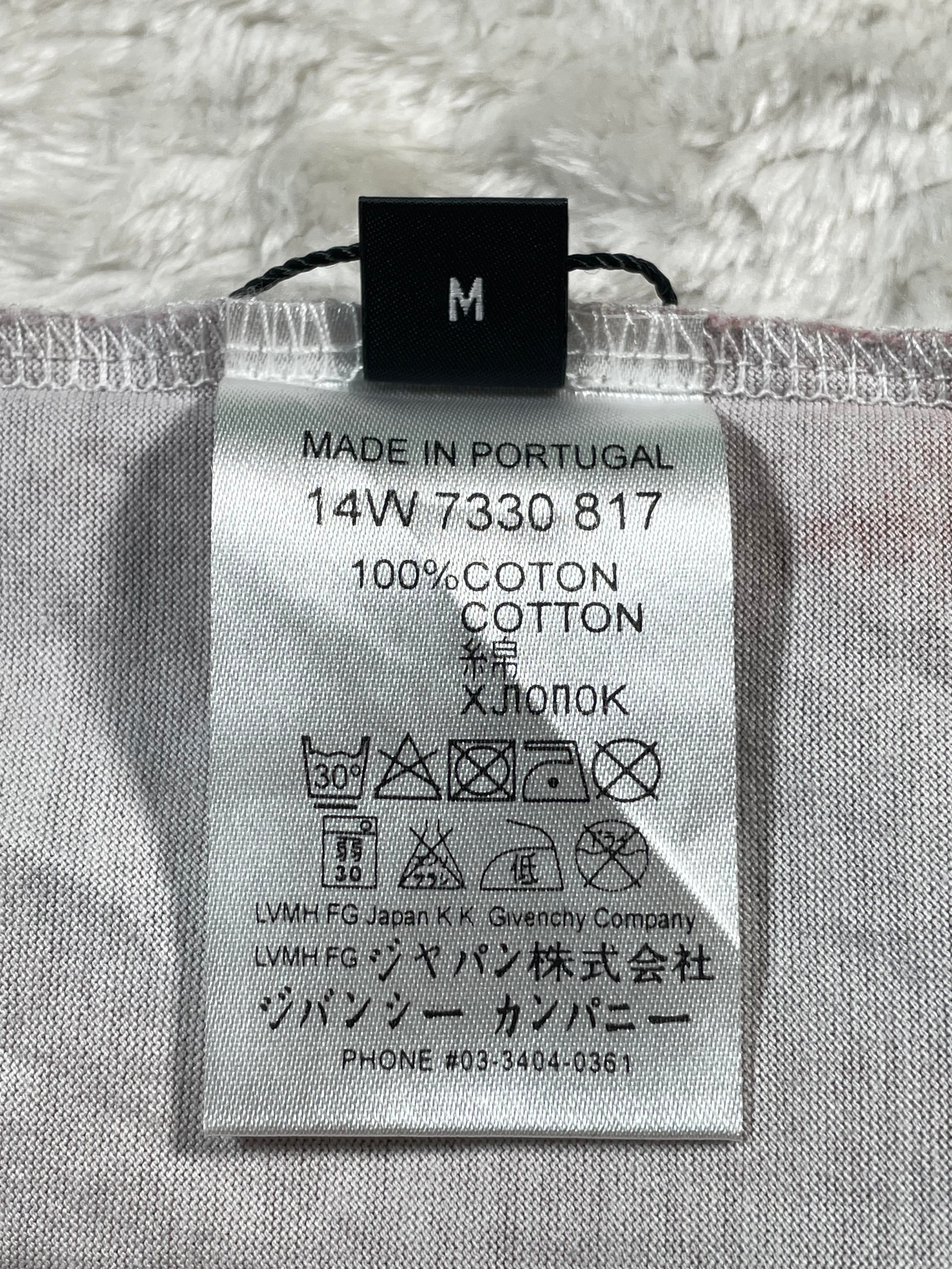 Givenchy Multi Tie Dye Yellow Tee