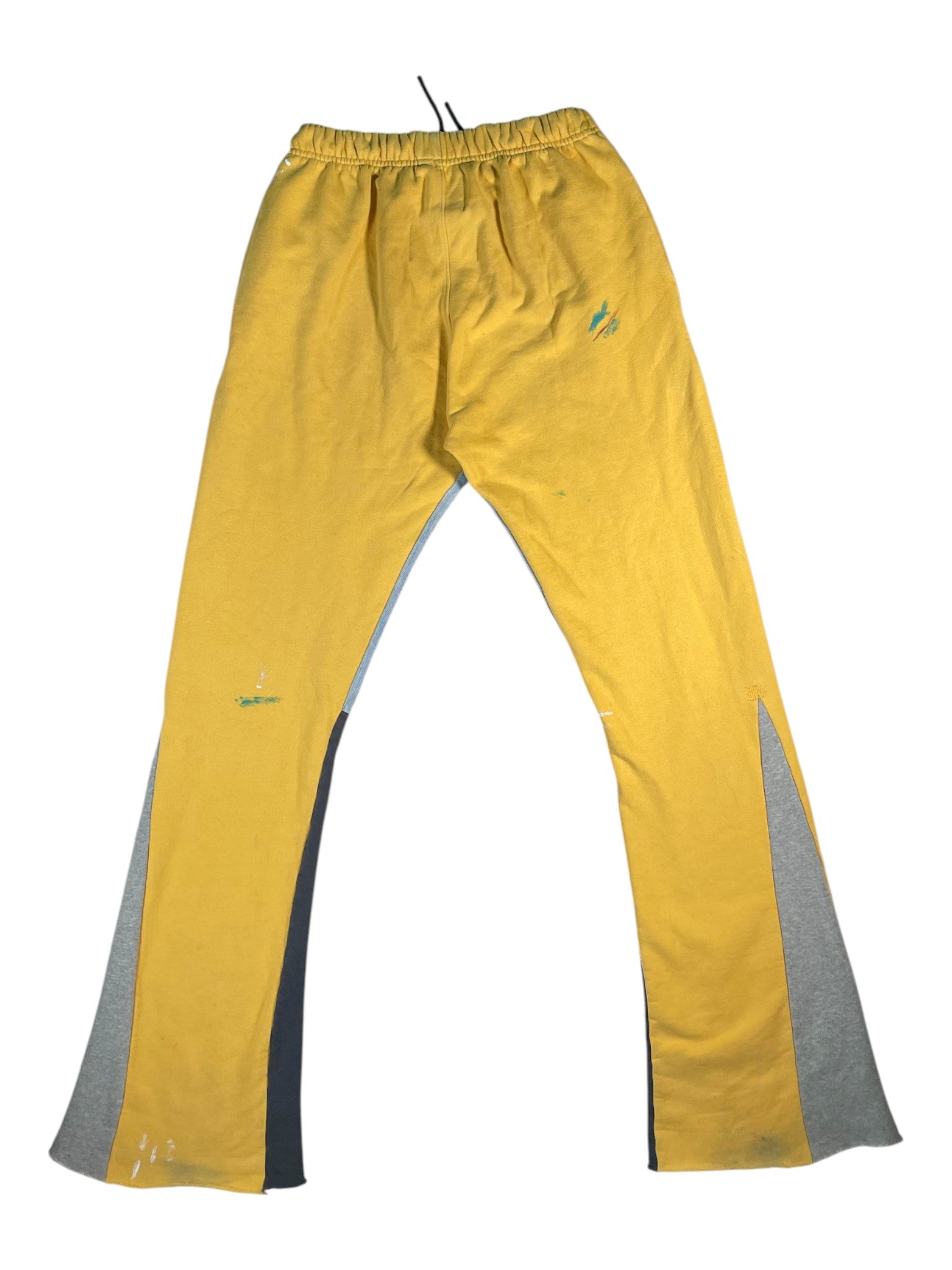 Gallery Dept. Splatter Yellow Flared Sweats