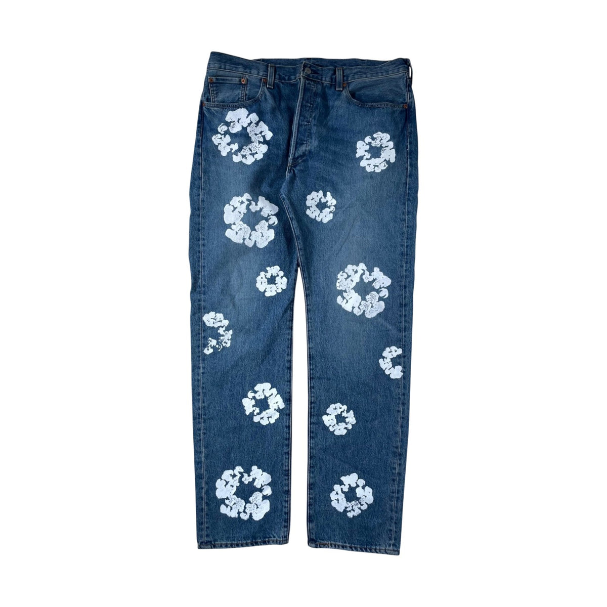 Denim Tears Cotton Wreath Light Wash Jeans