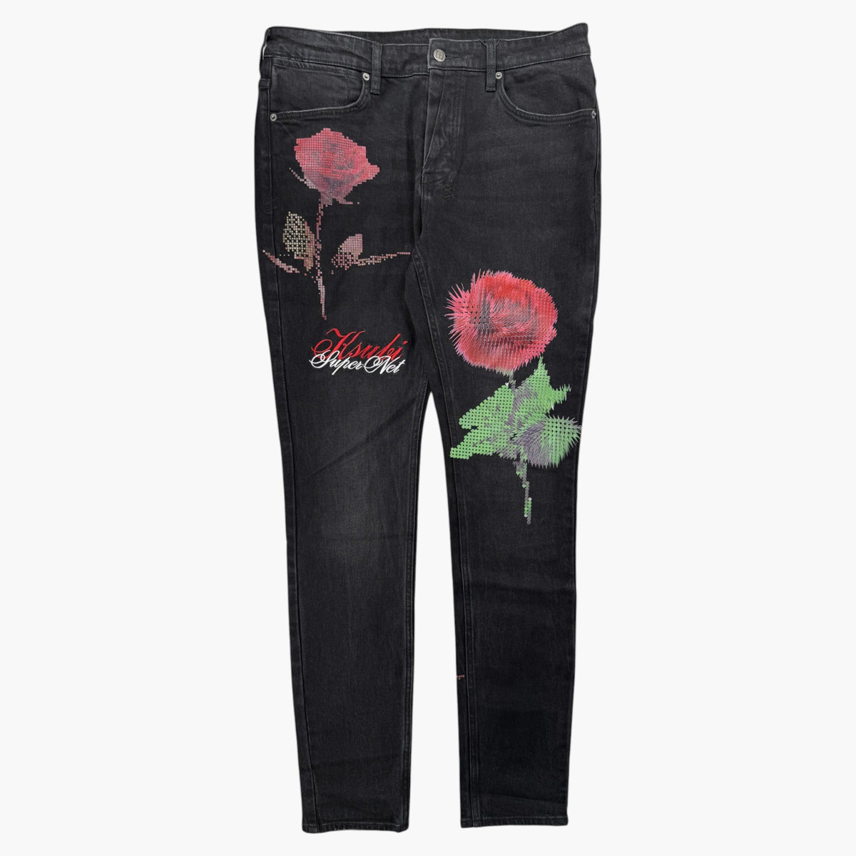 Ksubi Rose Black Wash Jeans