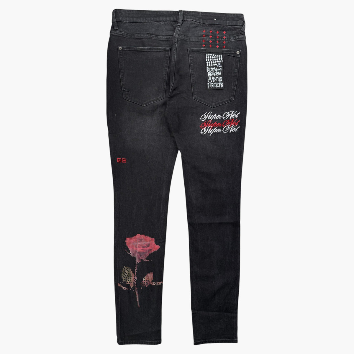 Ksubi Rose Black Wash Jeans