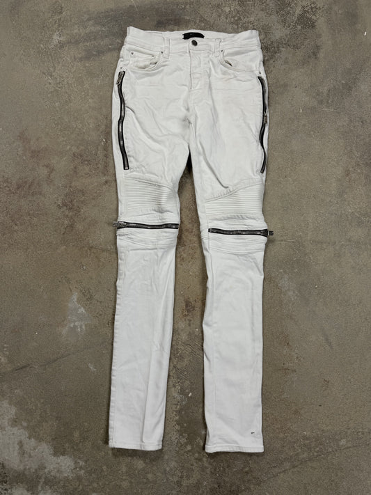 Amiri MX2 White White Patch Used 32