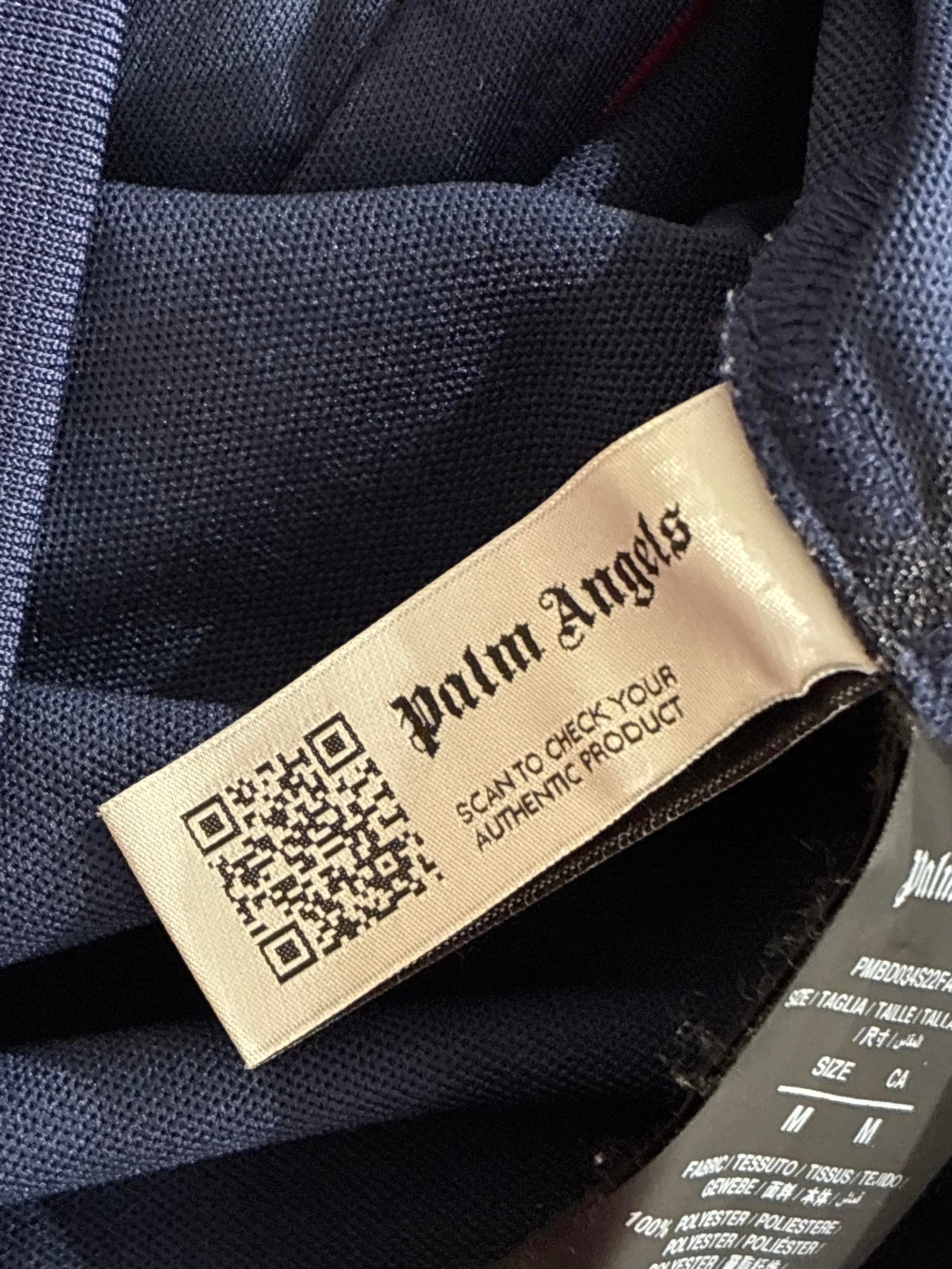 Palm Angels Navy & Cream Red Track Suit