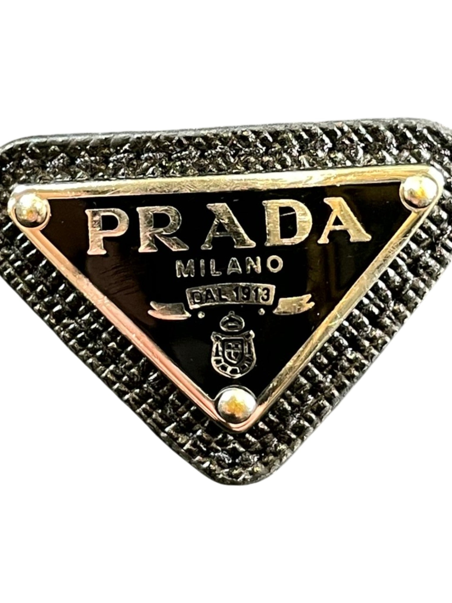 Prada "Plaque" (Women's) Black Puffer Jacket