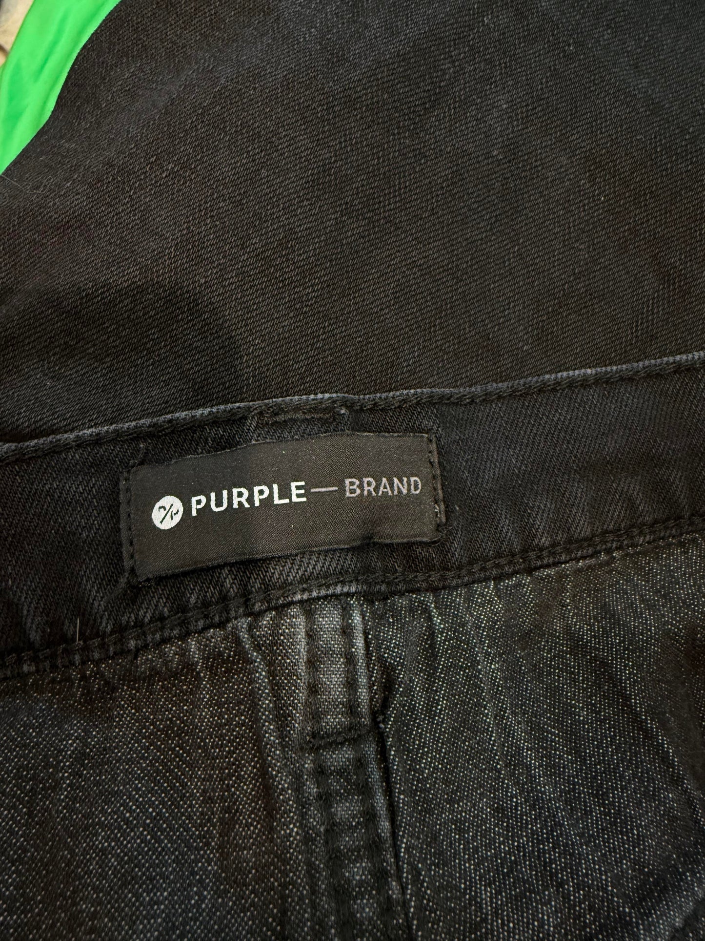 Purple Brand Plain Black Jeans