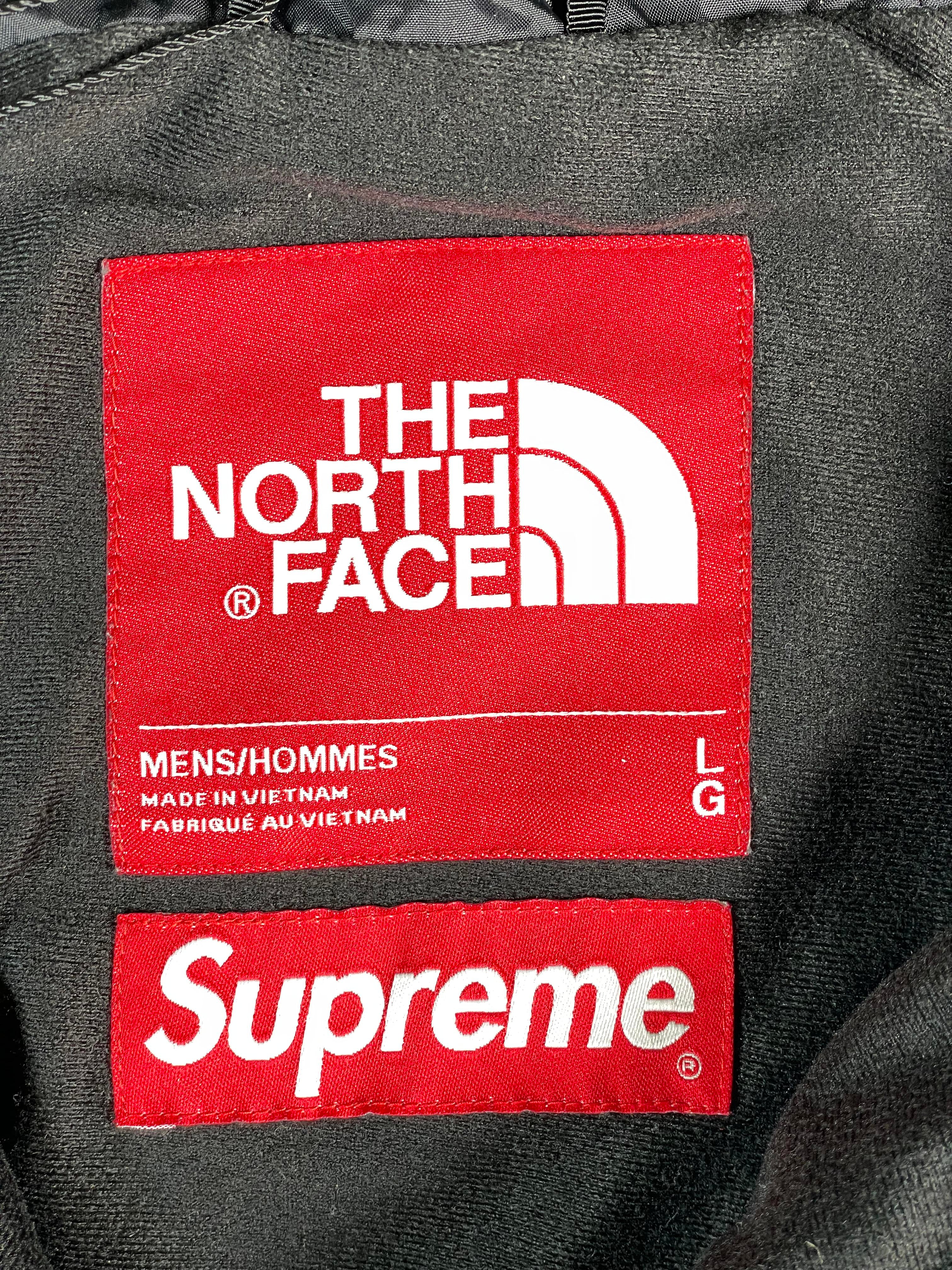 Supreme TNF S Logo Black Mountain Jacket