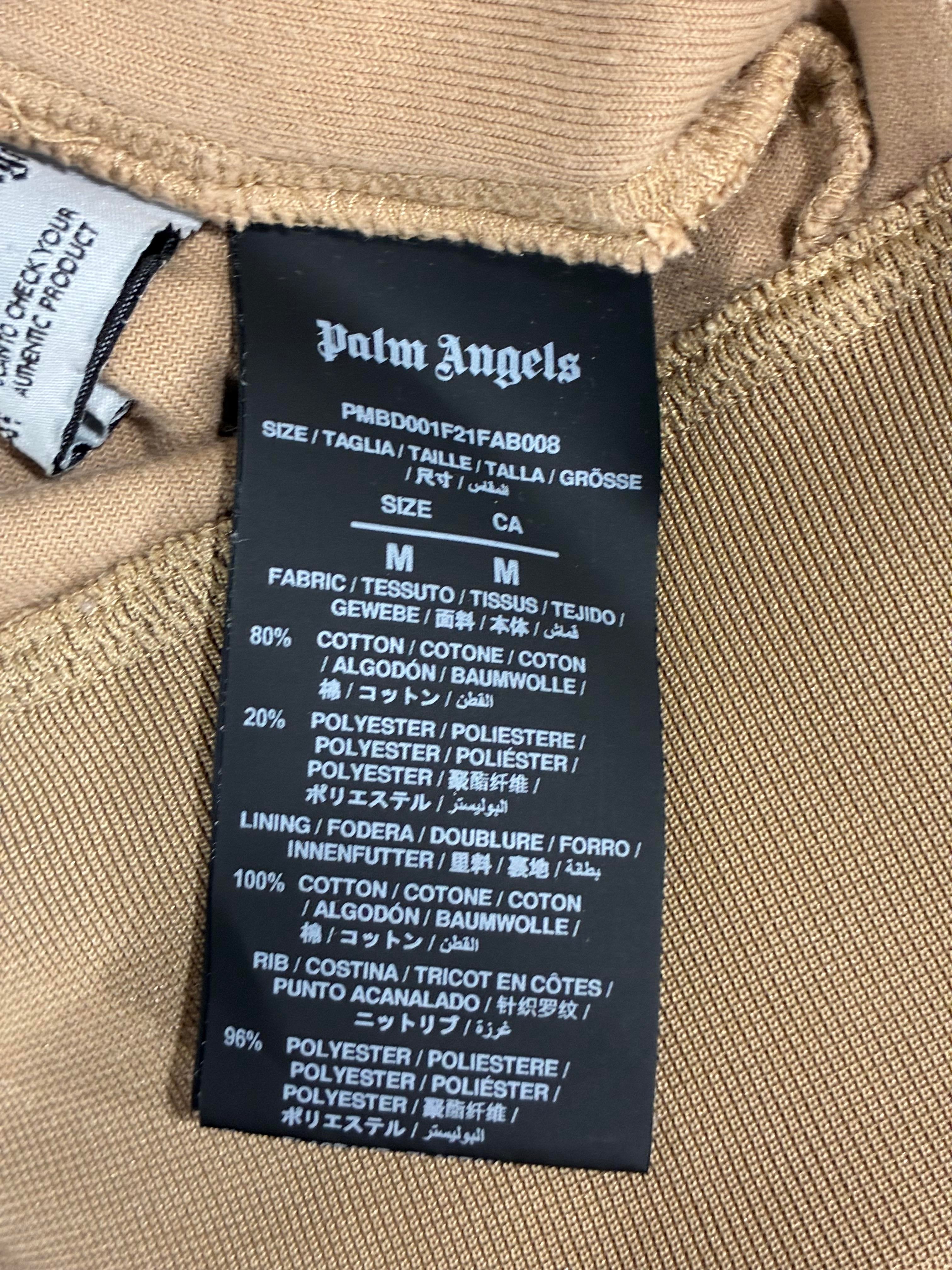 Palm Angels Velour Rainbow Beige Track Suit