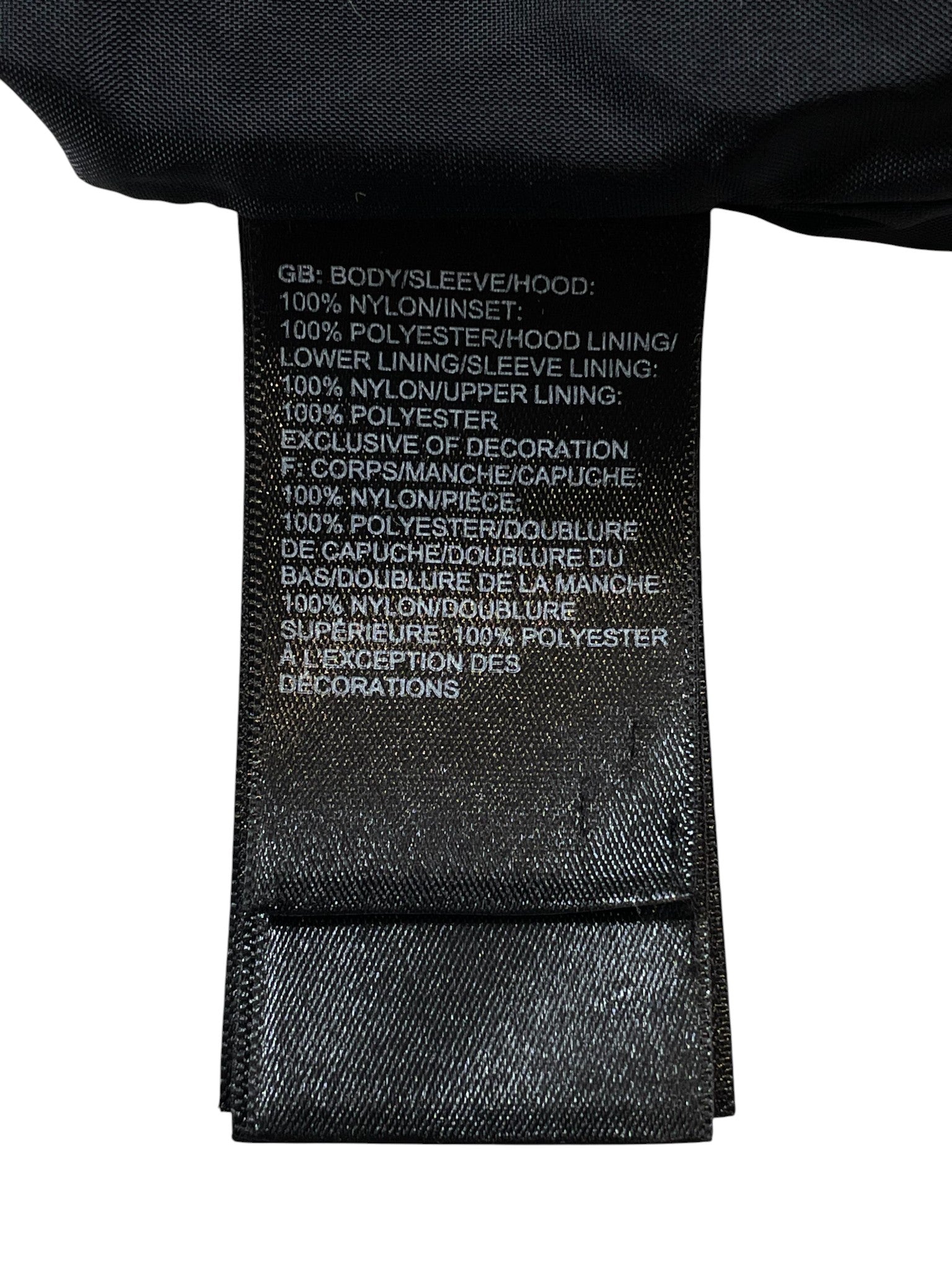 Supreme TNF S Logo Black Mountain Jacket