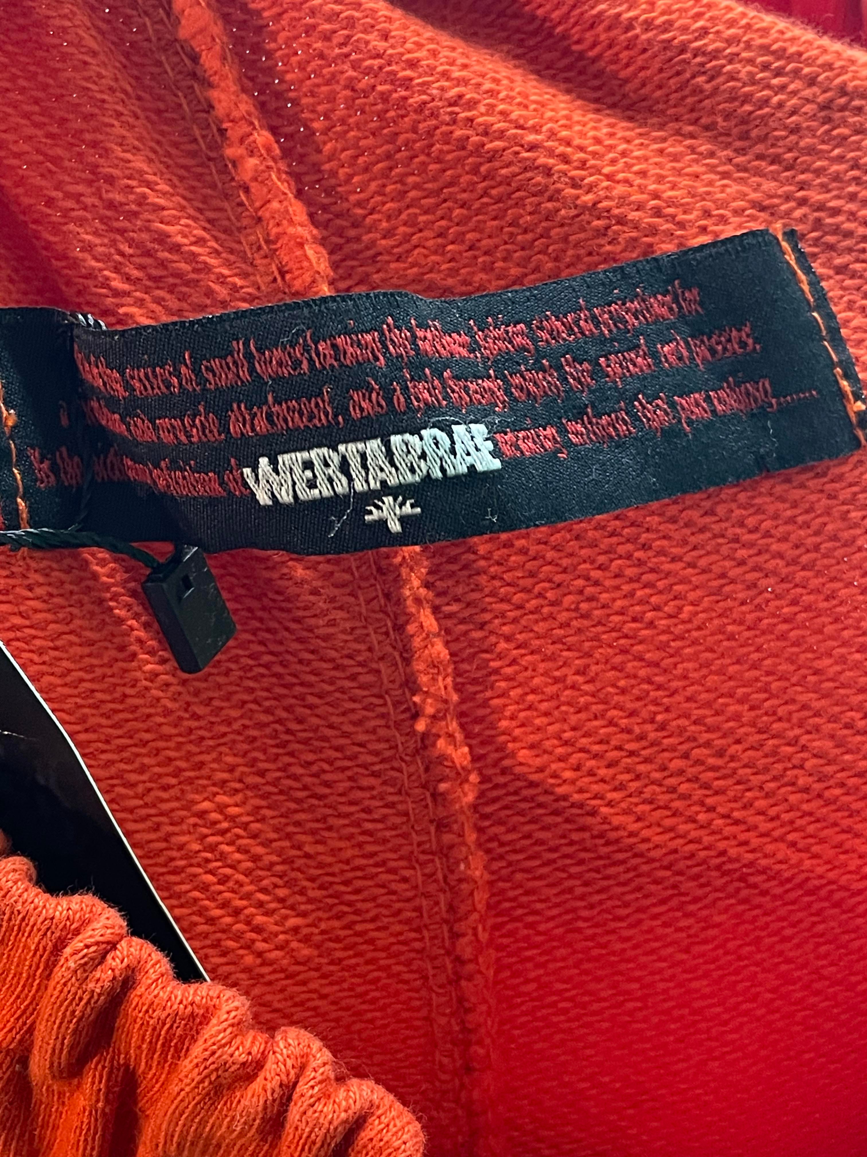 Vertabrae Logo Orange & White Sweatpants