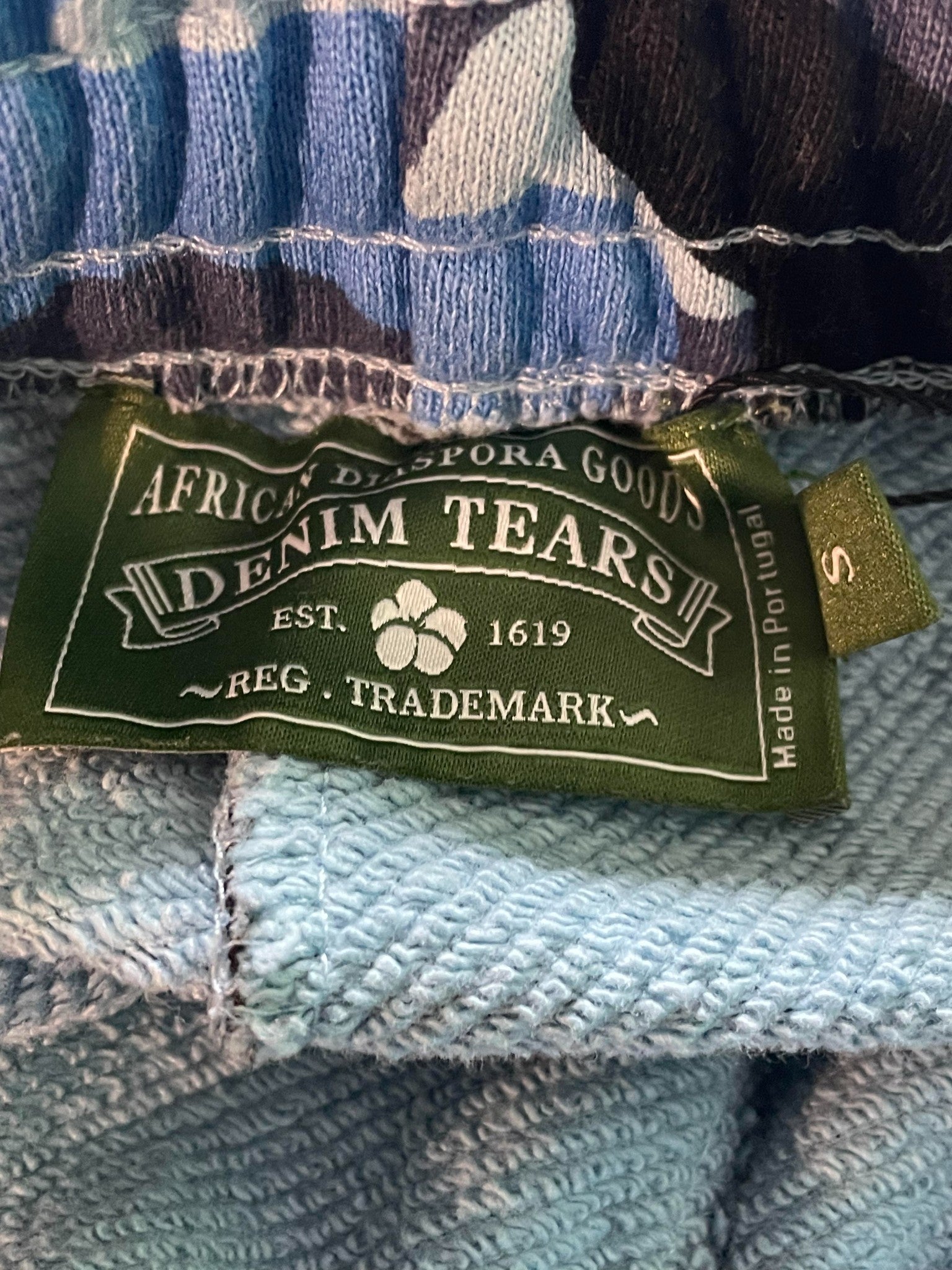 Denim Tears Blue Camo Sweats