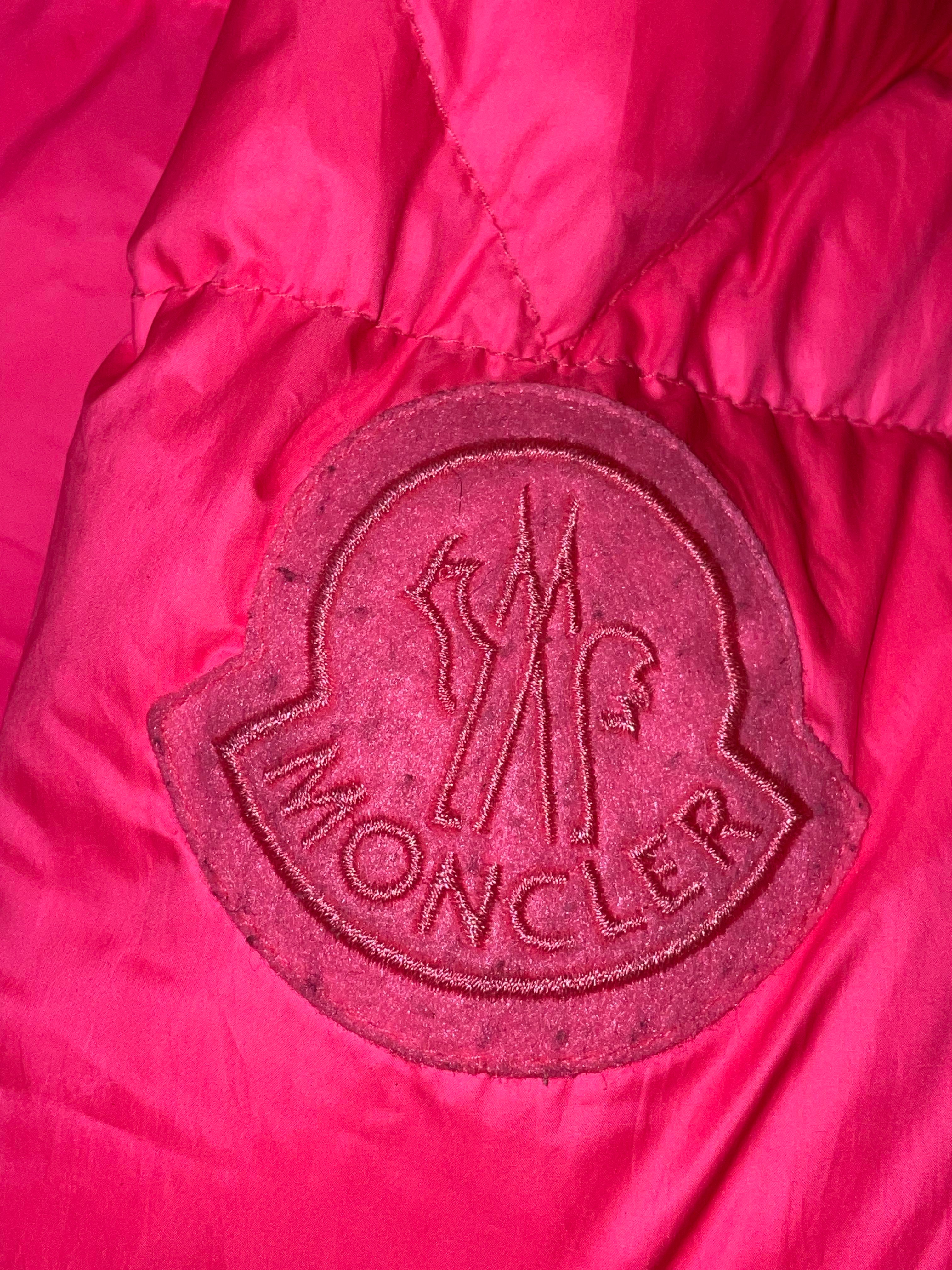 Moncler Pink Puffer Coat