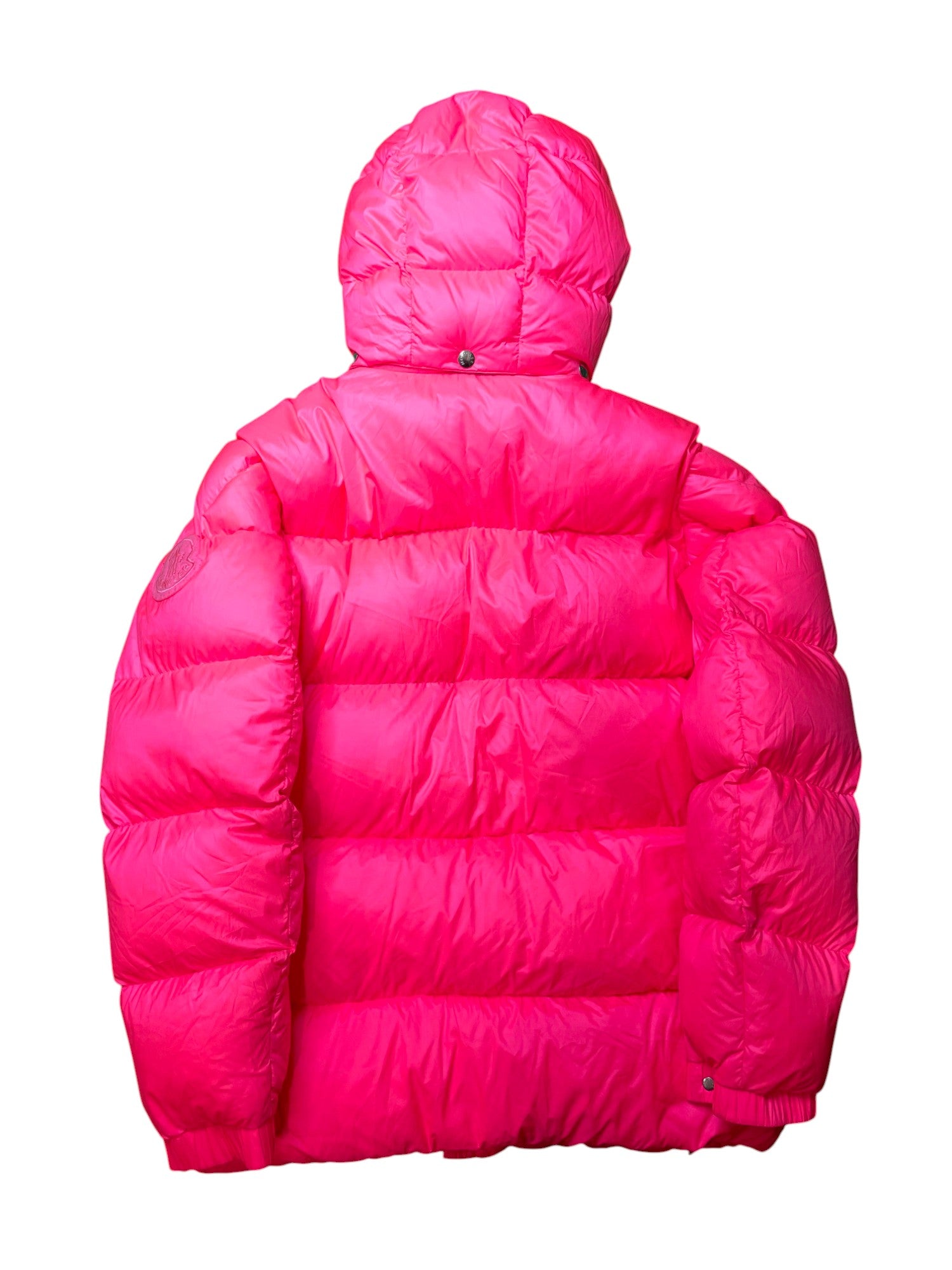 Moncler Pink Puffer Coat