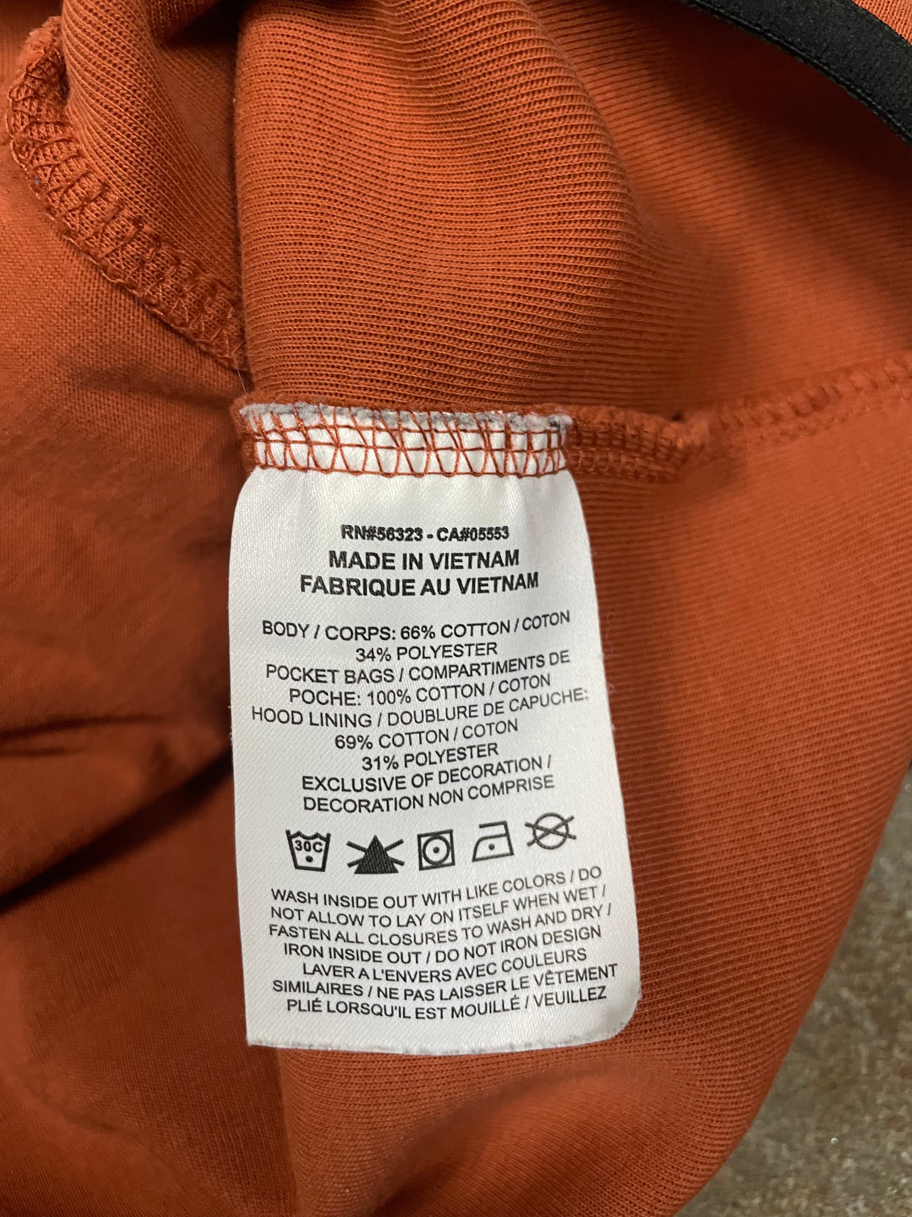 Nike Orangee Hoodie Used Large