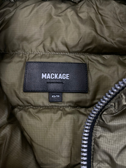 Mackage Light Jacket Olive New XS With Tags
