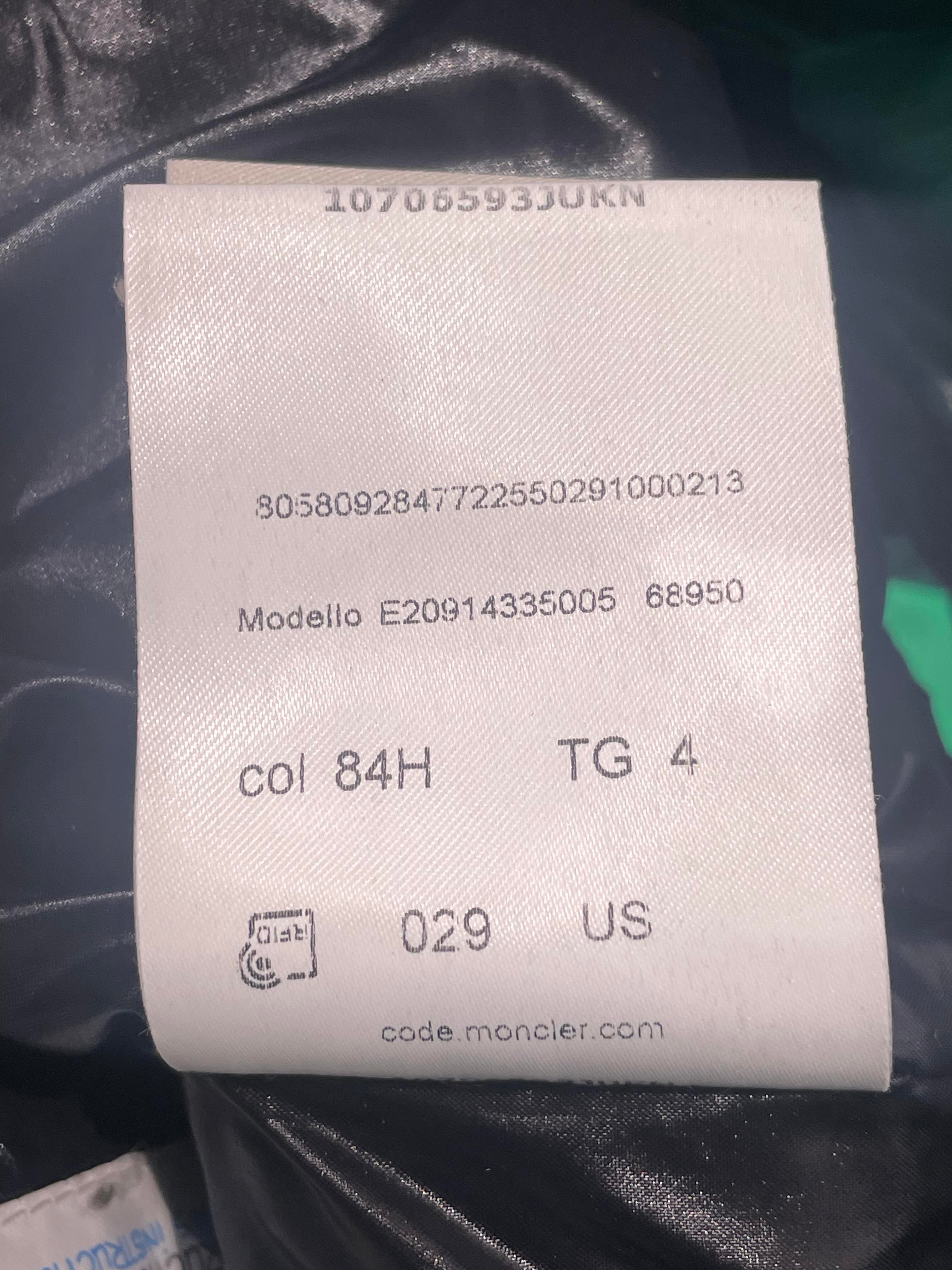 Moncler Green Puffer Vest