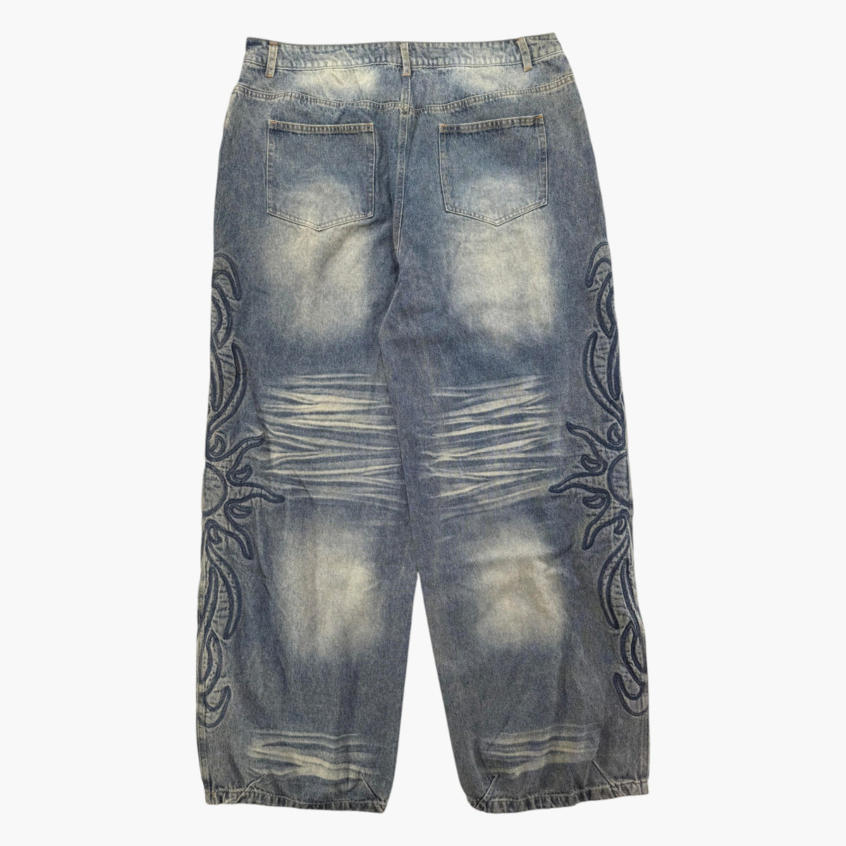 Vale Flare Light Wash Denim Jeans