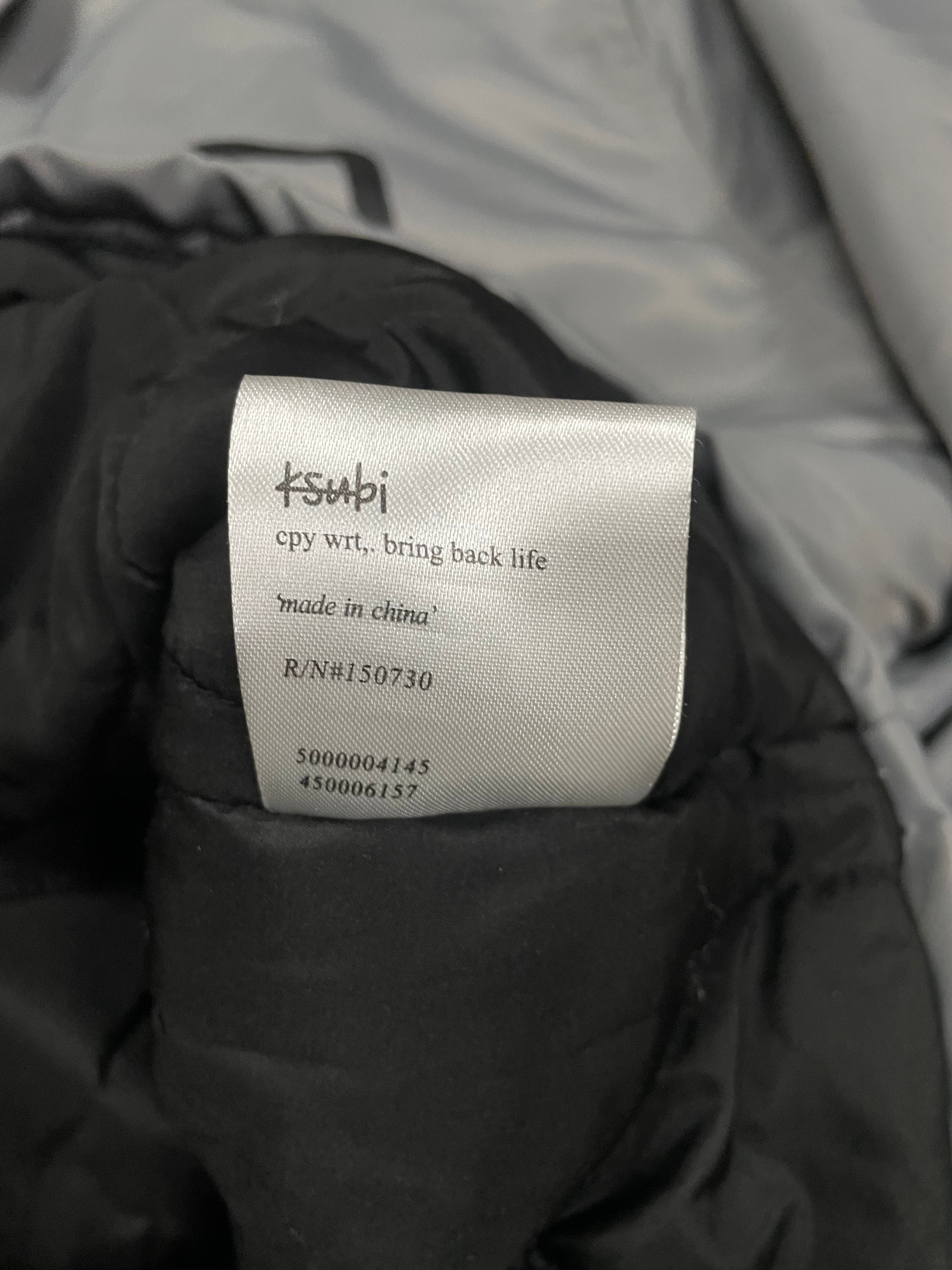 Ksubi Grey Windbreak Used XXL