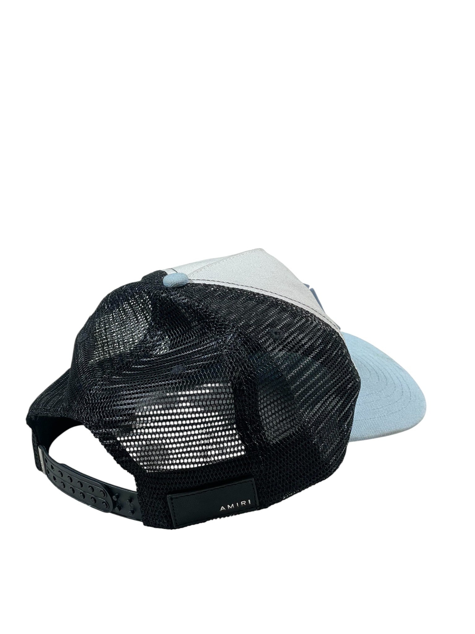 Amiri White & Baby Blue 3 Star Hat