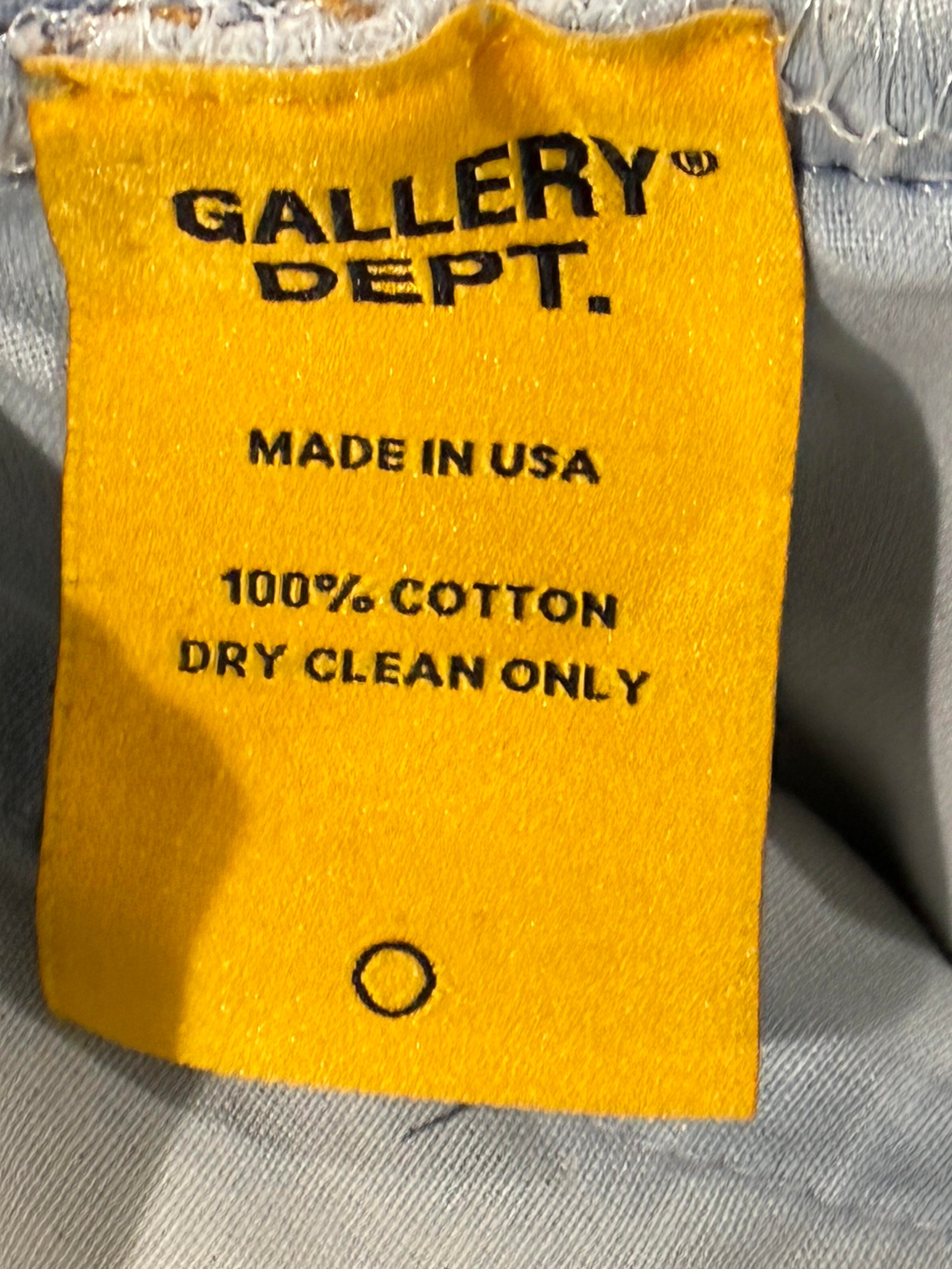 Gallery Dept 'Baggy Ripped' Light Wash Jeans