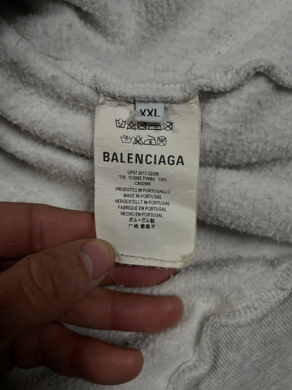 Balenciaga Grey Authentic Crewneck Used XXL
