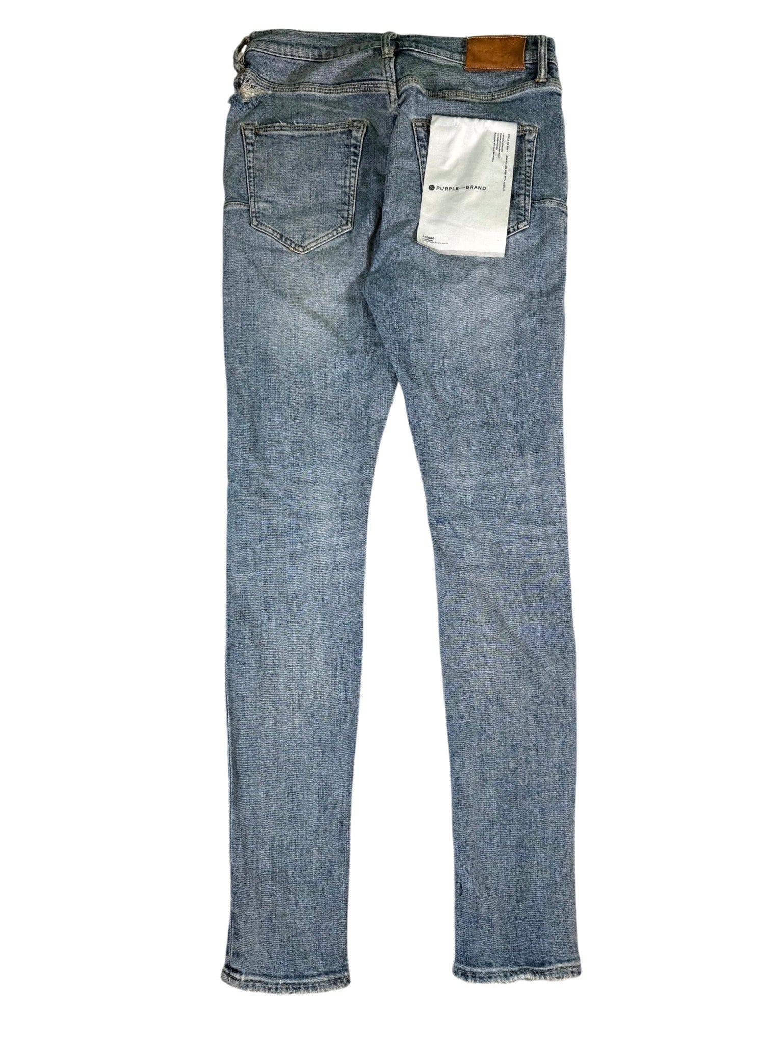 Purple Brand Plain Light Wash Jeans