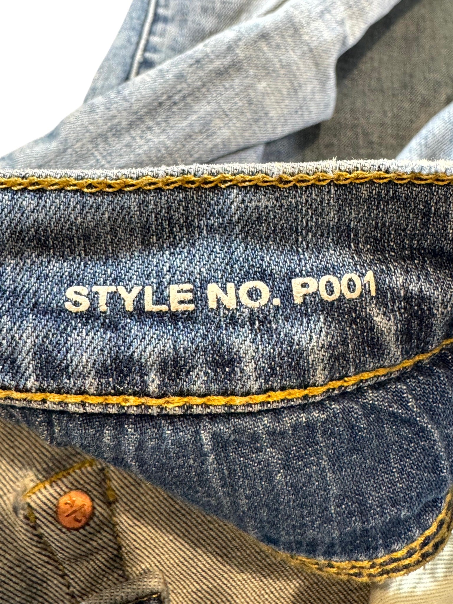 Purple Brand Plain Light Wash Jeans