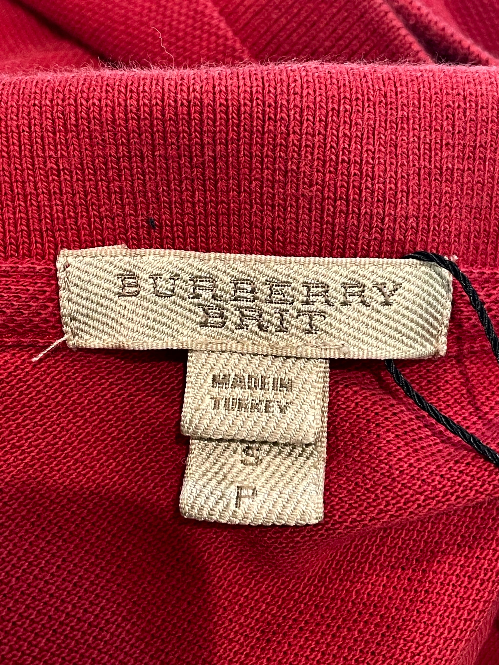 Burberry Red Polo