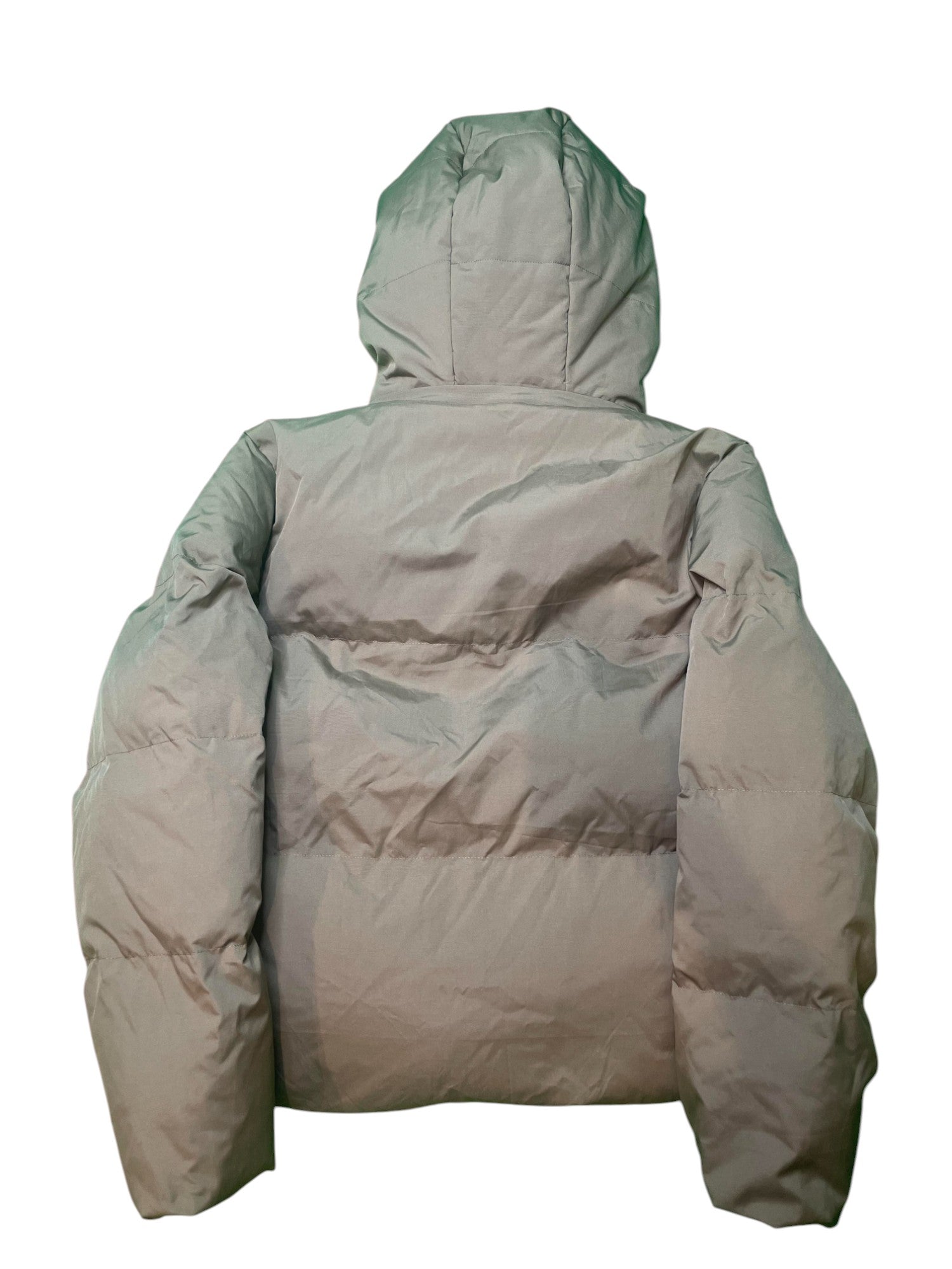 Saint Vanity Olive Puffer Coat
