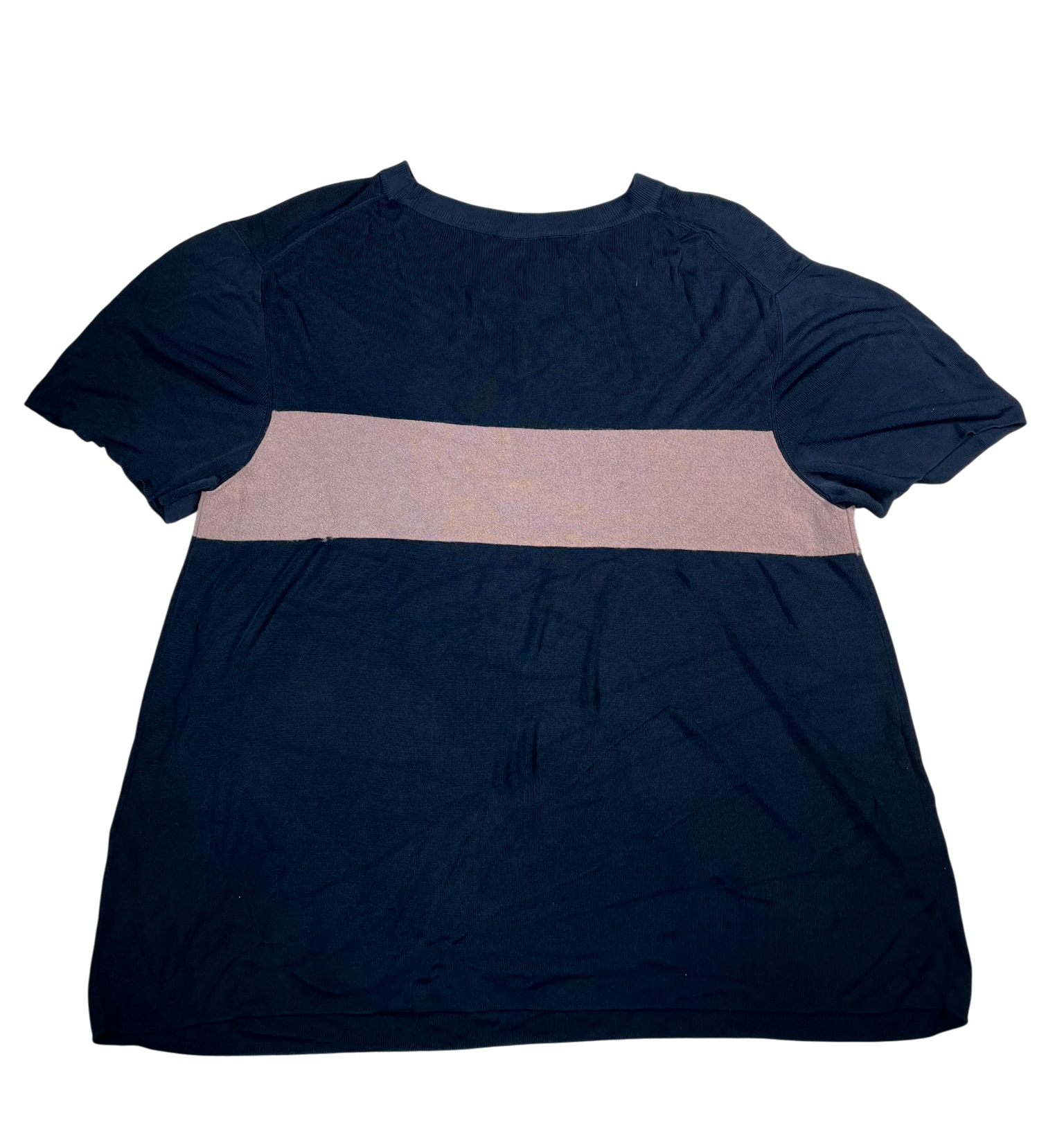 Dior Viscose Navy & Pink Tee