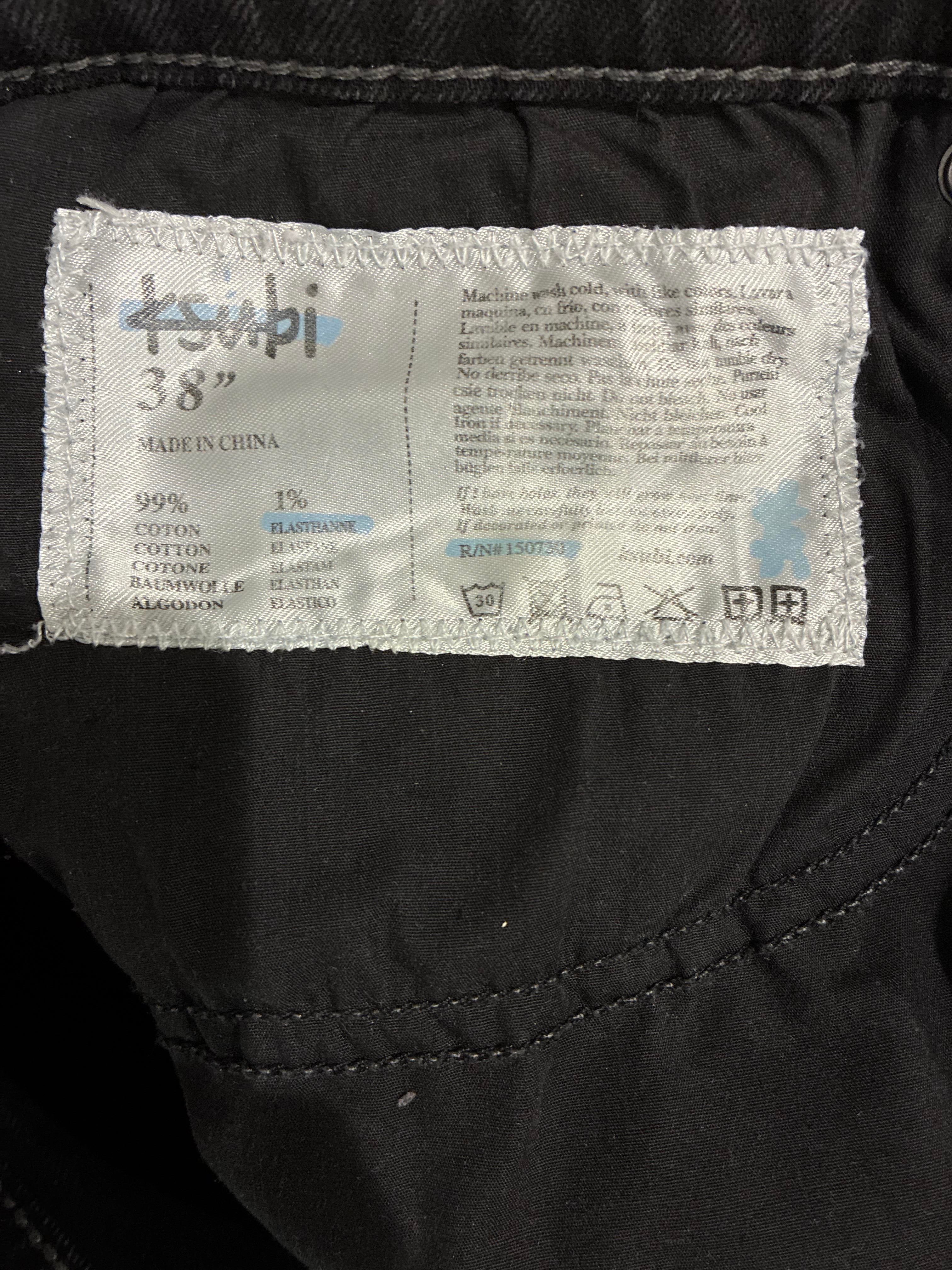 Ksubi Ripped Heroism Black Wash Jeans